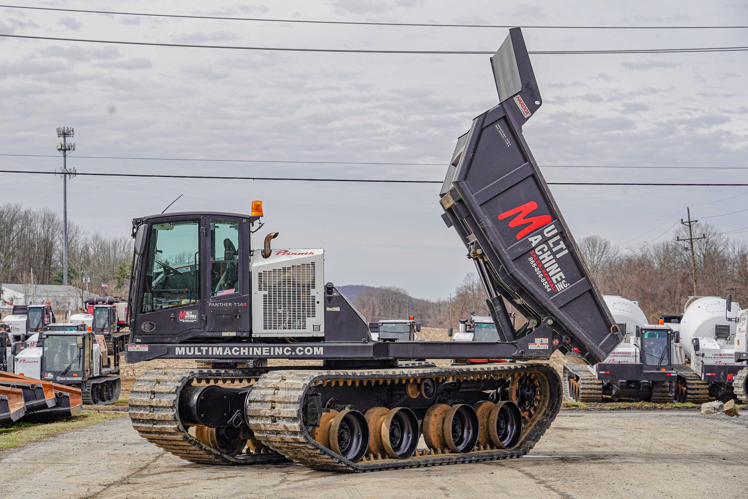 rotating prinoth panther