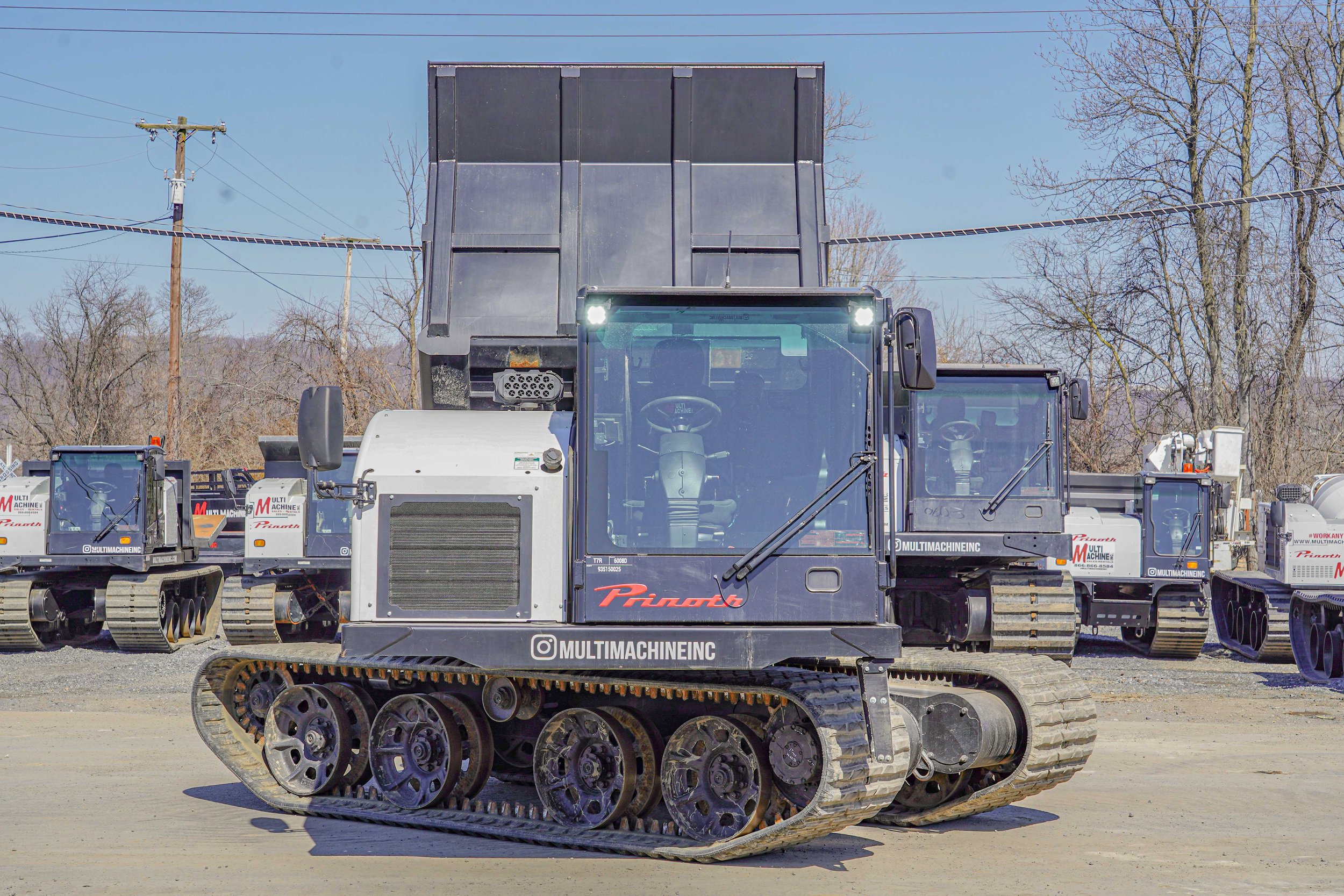prinoth machines for rent