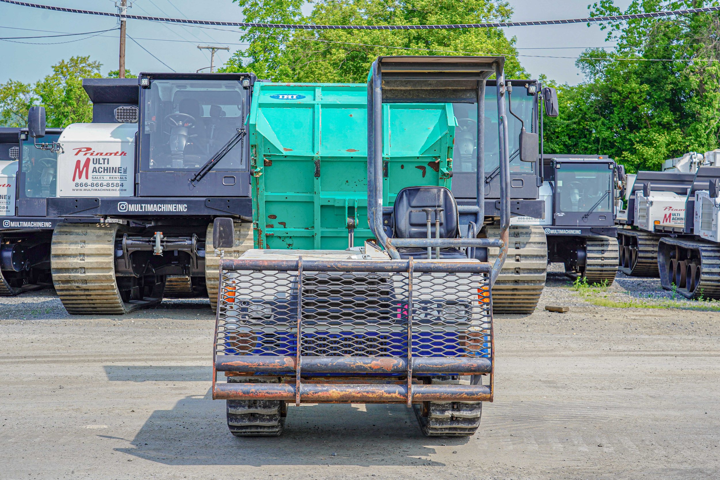 small tracked dumper