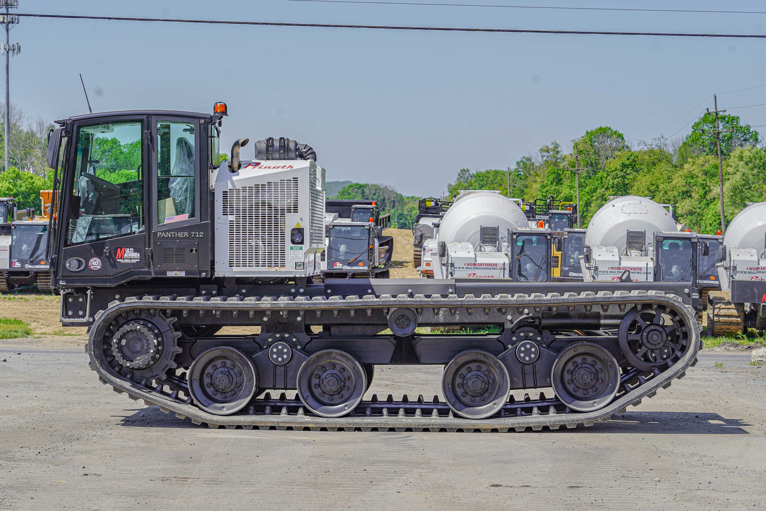 tracked dumper