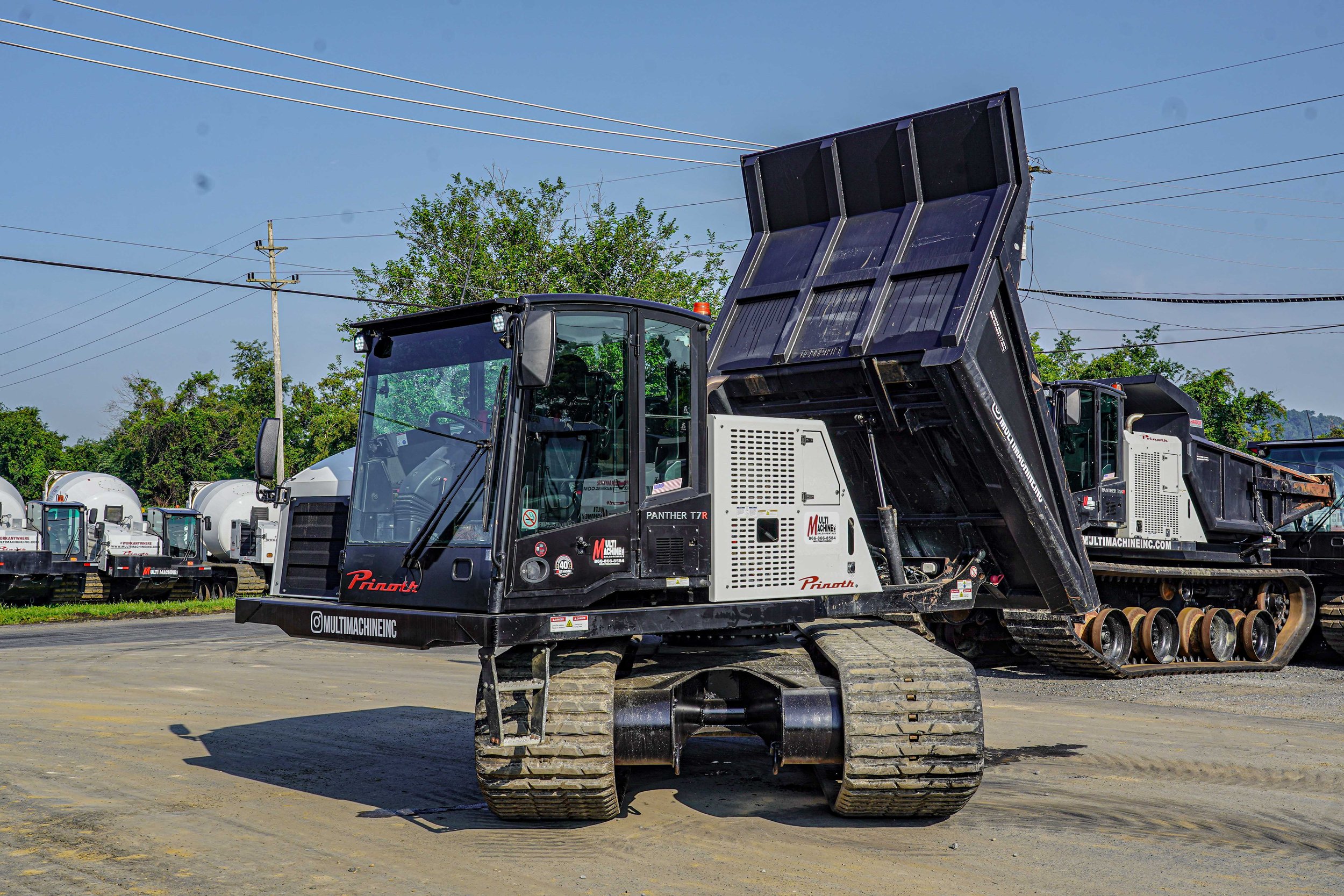 prinoth track dumper