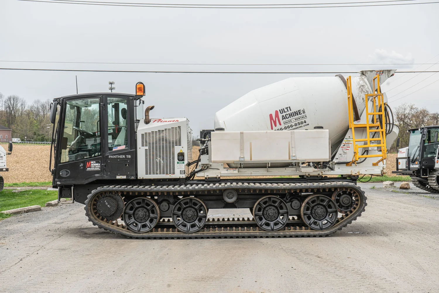 Multicrawler Machine Tracked Concrete Mixers | Crawler Carrier Sales & Rentals | Multi Machine