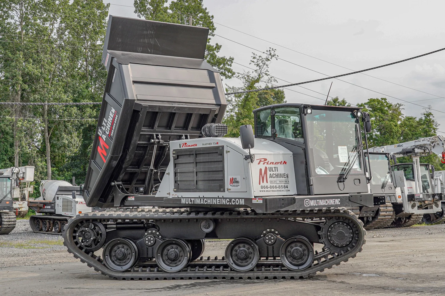 Multicrawler Machine Rotating Dumpers | Crawler Carrier Sales & Rentals | Multi Machine