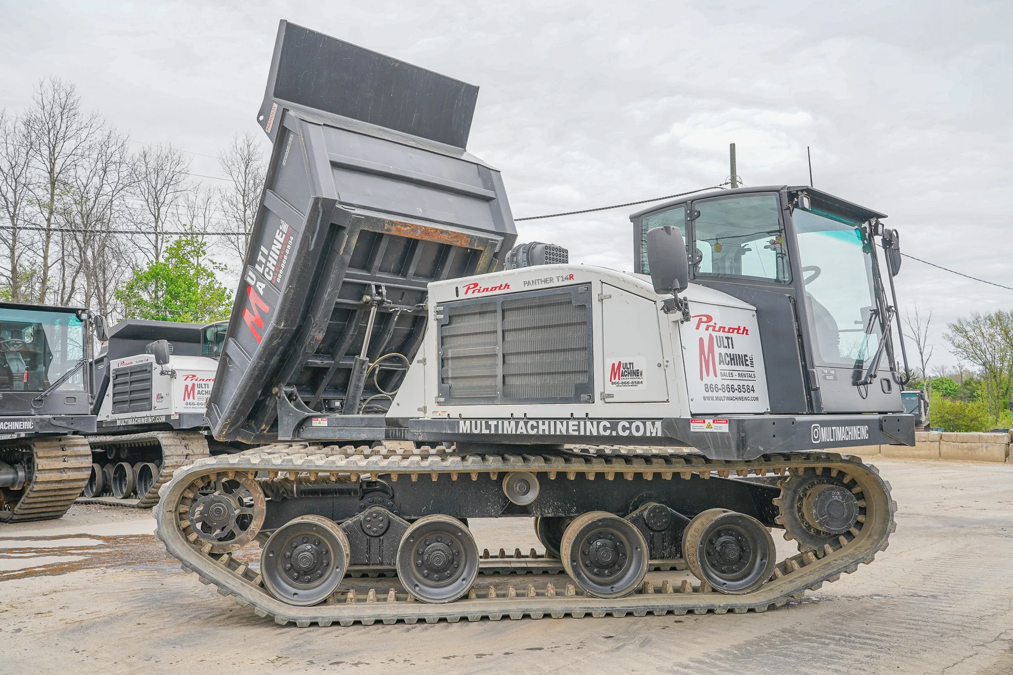 Prinoth Panther T14R Curved Flatbed