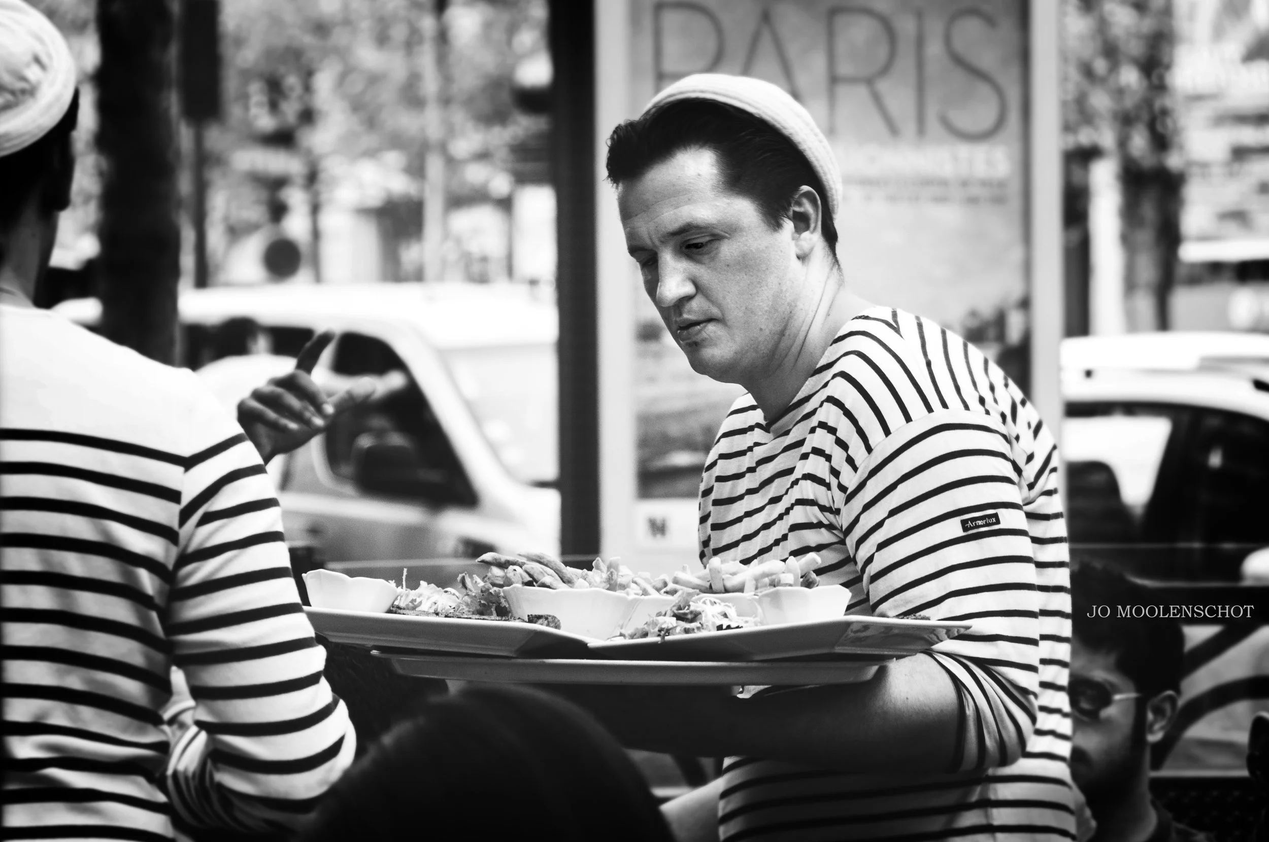 Waiters on the Champs Elysees Paris Street Photography Jo Moolenschot.JPG