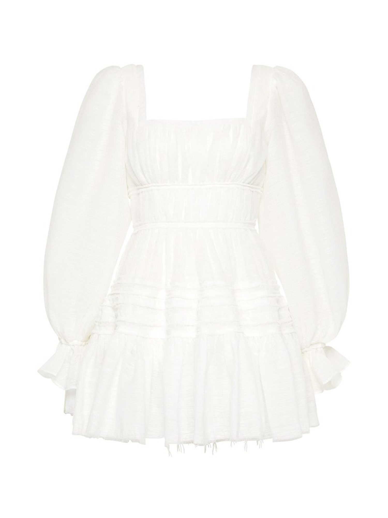 Aje | Smocked Poplin Mini Dress