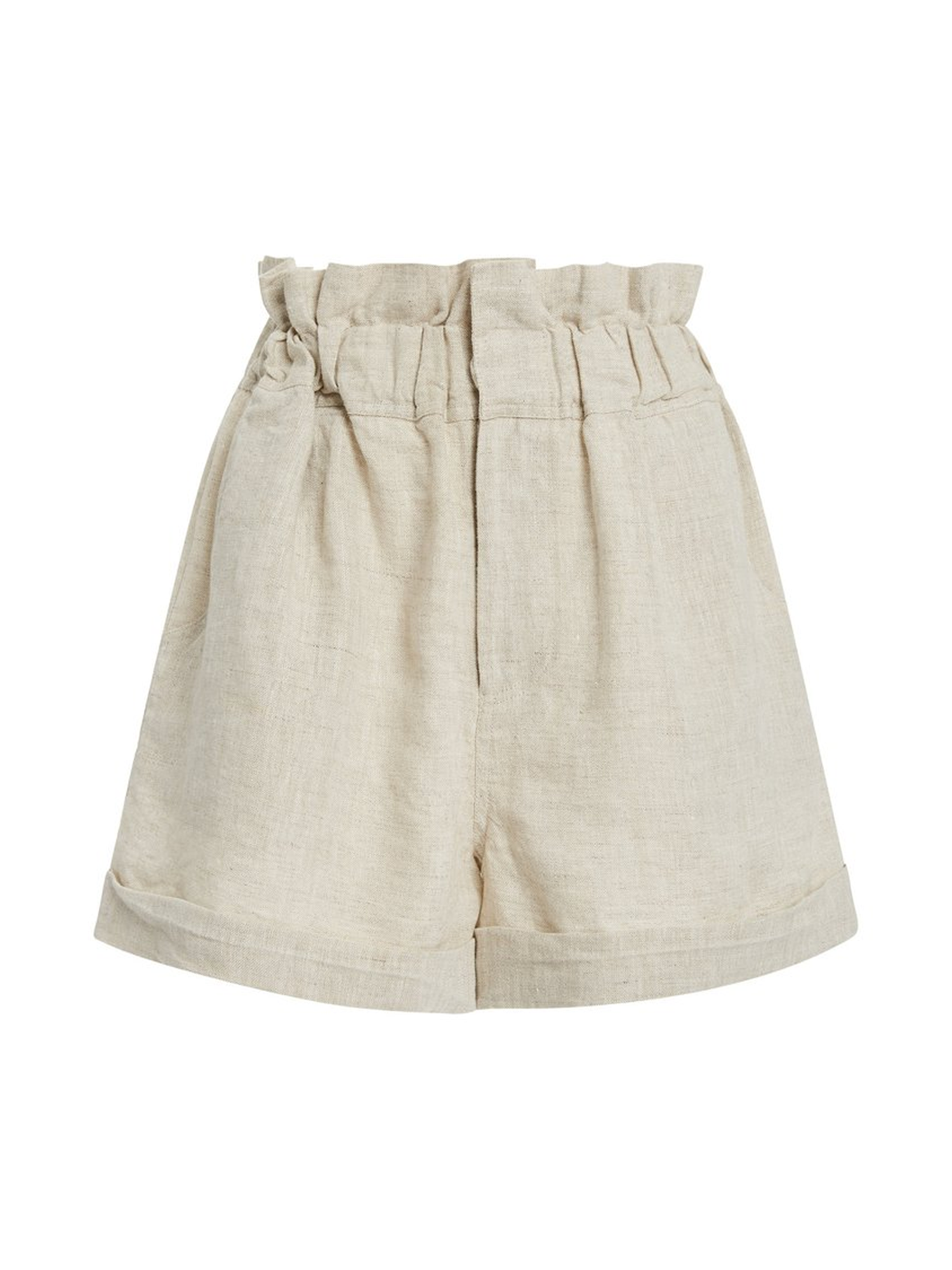 Posse | High-Rise Linen Shorts
