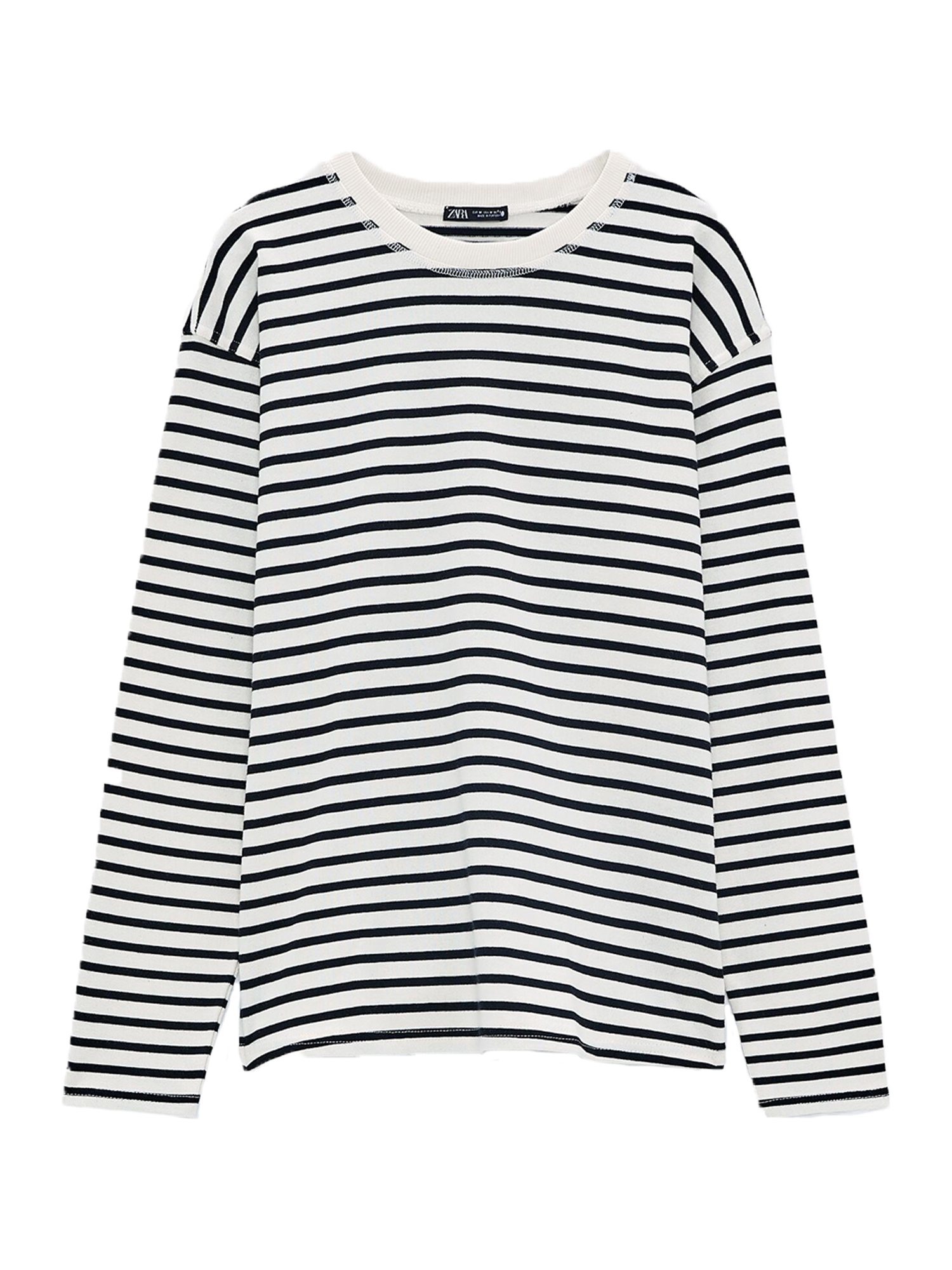 Zara | Striped T Shirt