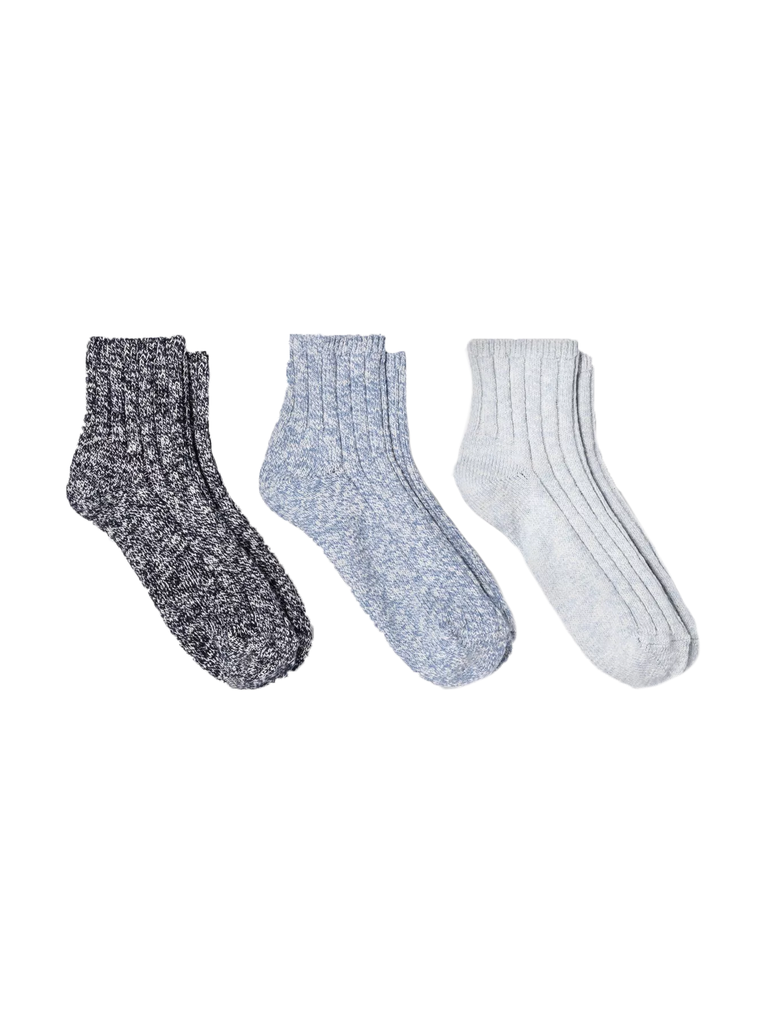 Target | Women's Slub 3pk Ankle Socks