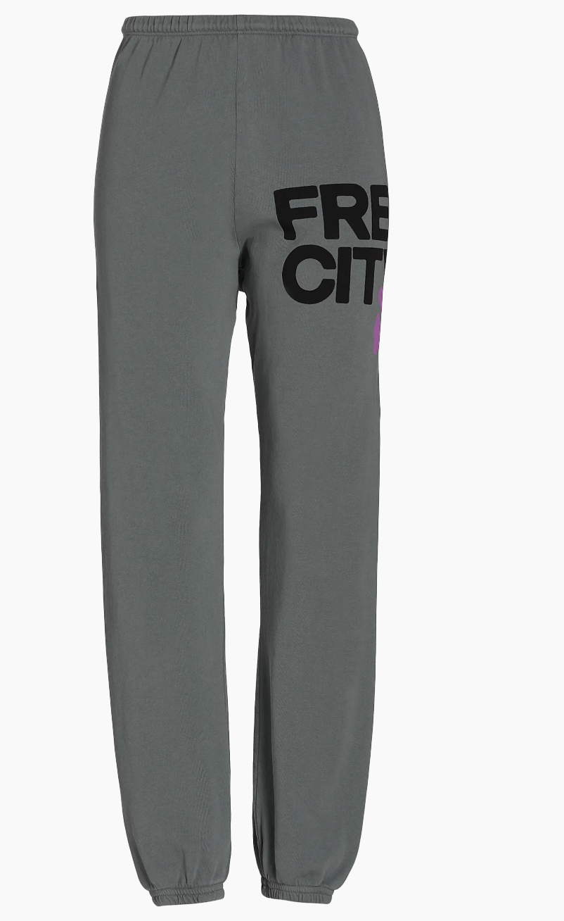 Freecity - Logo Cotton Sweatpants