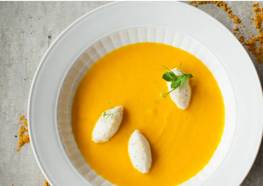 Carrot Ginger Fish Quenelle Soup Pic.jpg