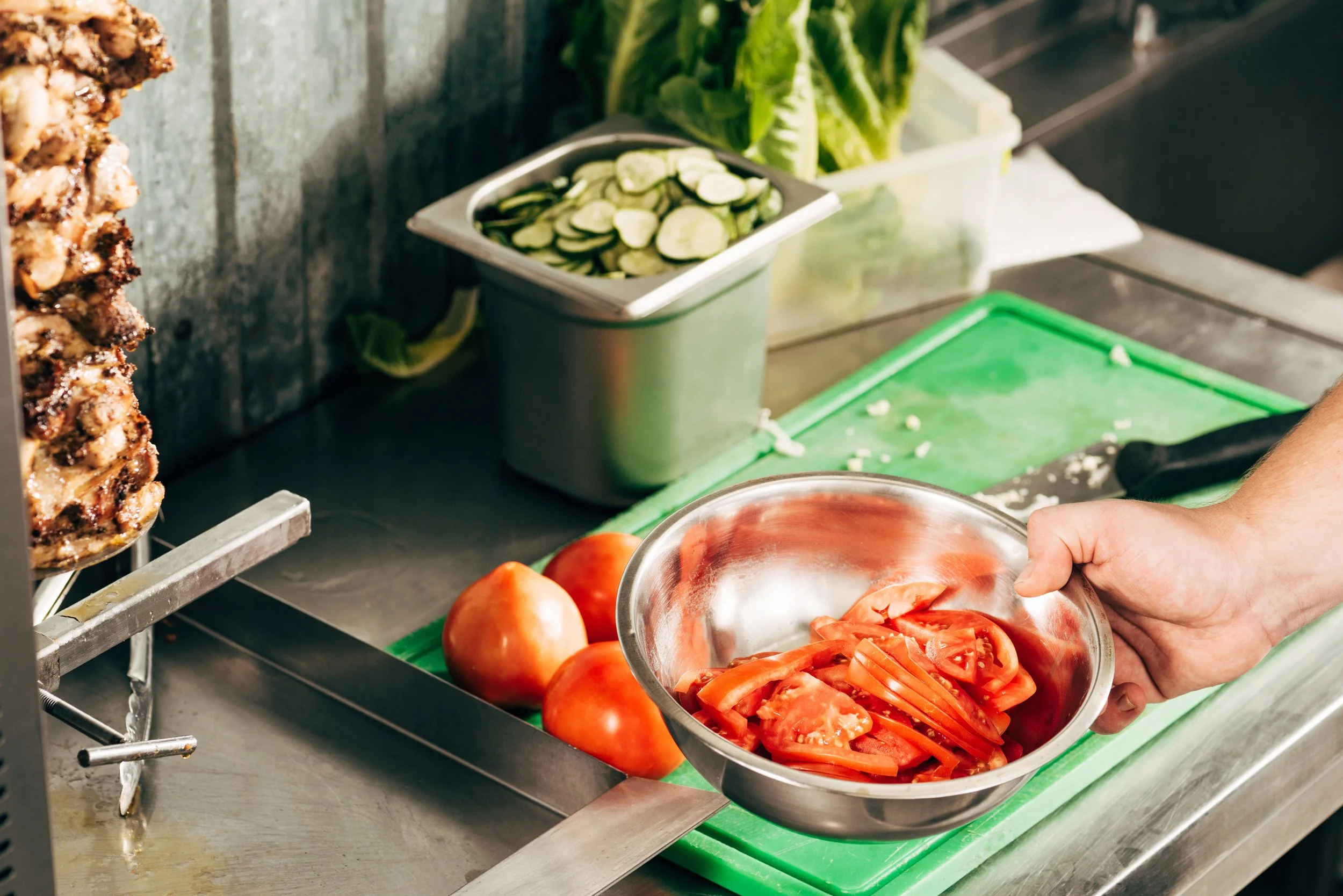 Food Prep Tools: Cutting boards, measuring cups and spoons, strainers, graters, peelers.