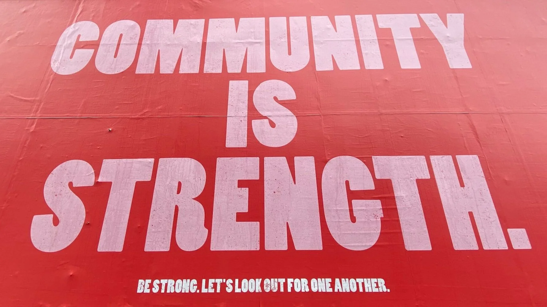 Community is Strength