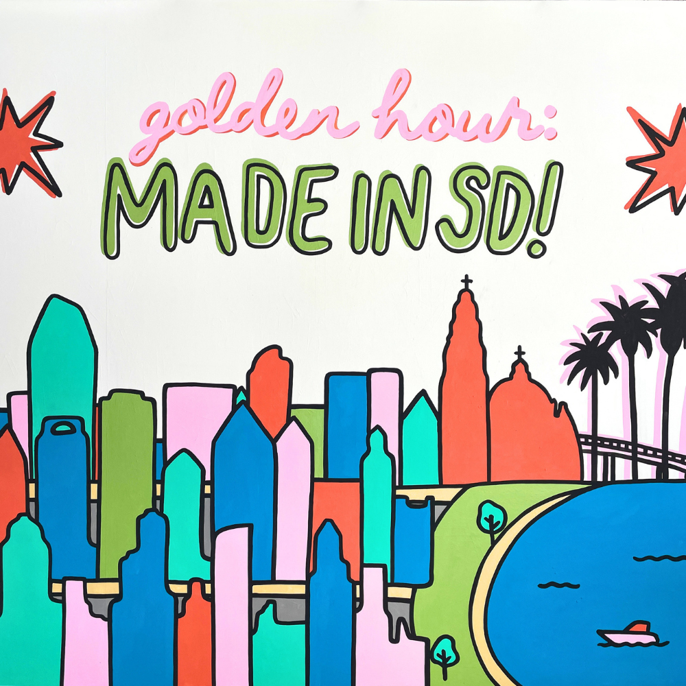 Golden Hour: Made in SD Mural