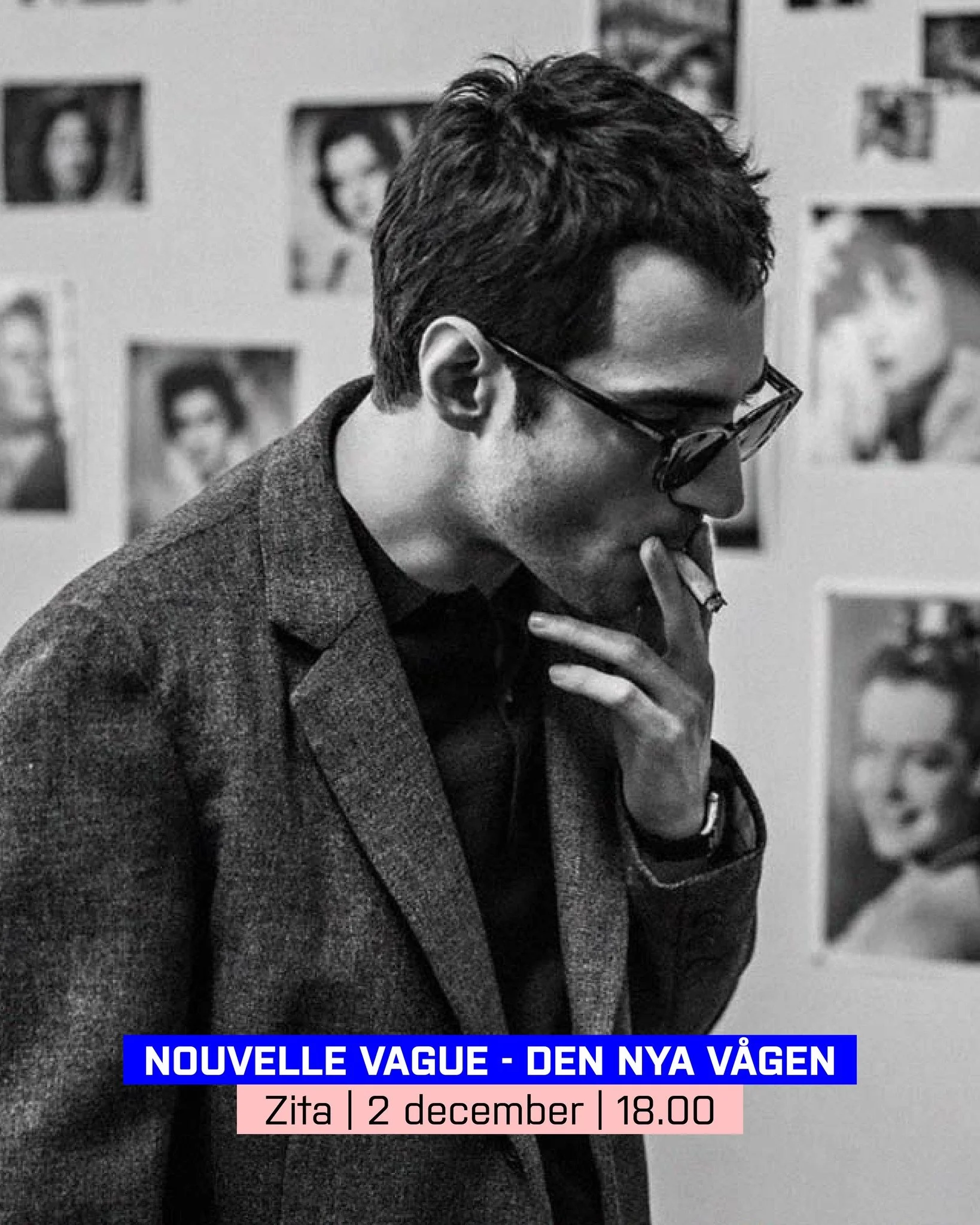 F&ouml;rhandsvisning! 🎥 Richard Linklater tar sig an filmhistorien med b&aring;de stilistisk sk&auml;rpa och lekfull v&auml;rme i Nouvelle Vague - Den Nya V&aring;gen, ett cineastiskt portr&auml;tt av en brytningstid. Sommaren 1959 h&aring;ller film