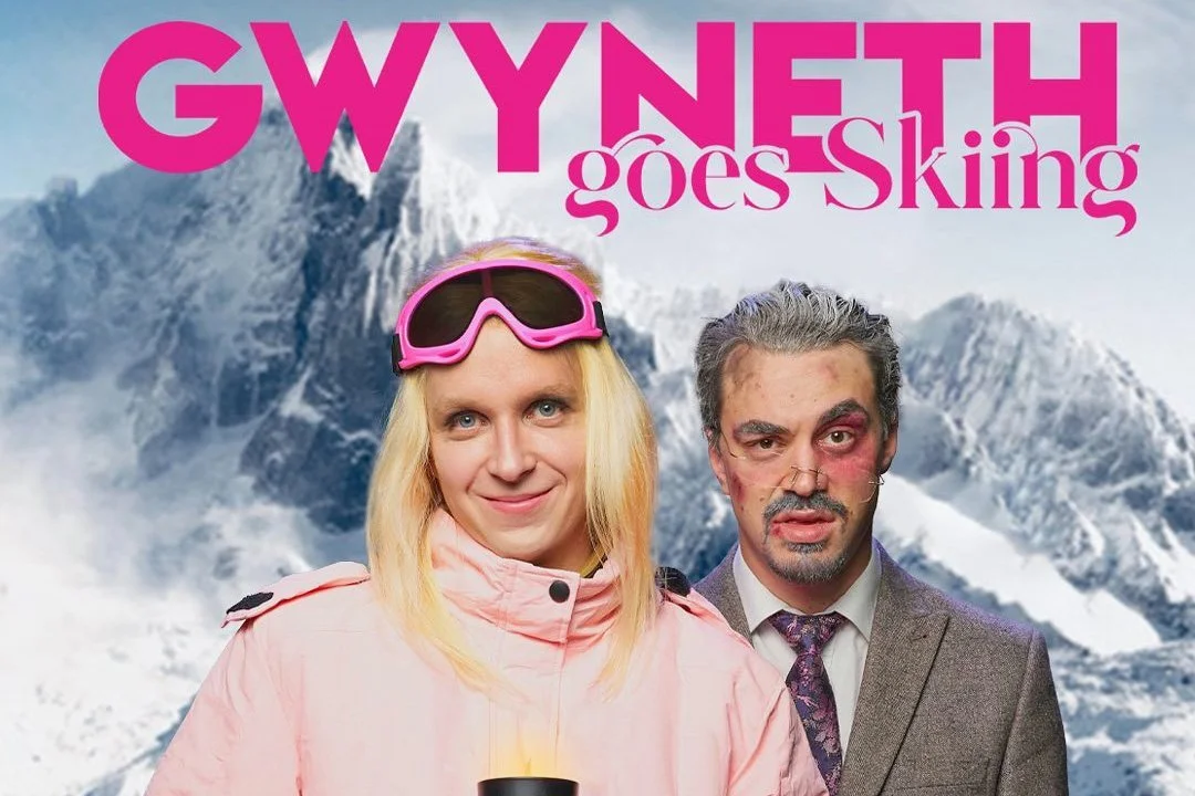 Gwyneth Goes Skiing