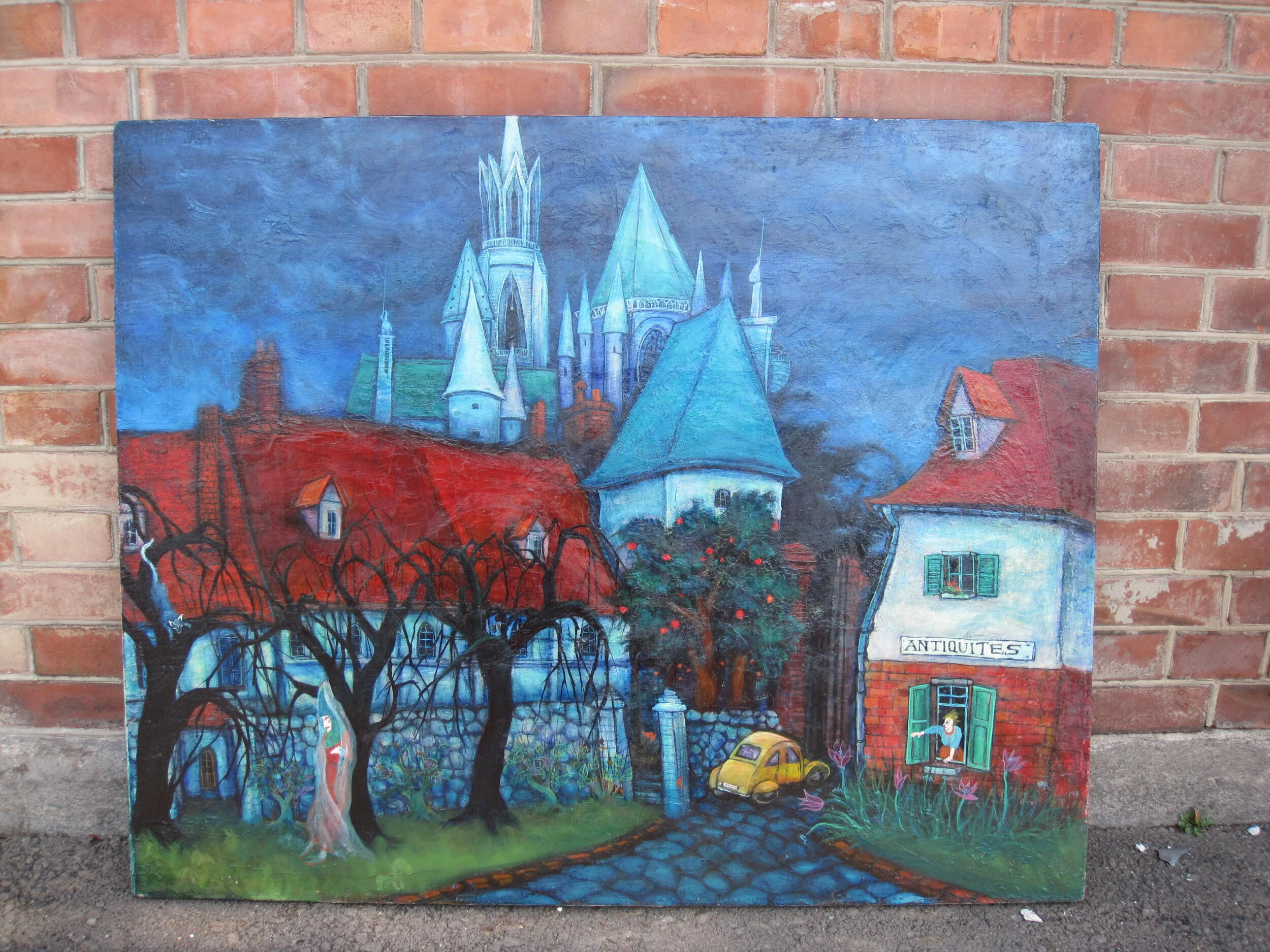 サンリスの教会１９７８　Sanae Paris .JPG