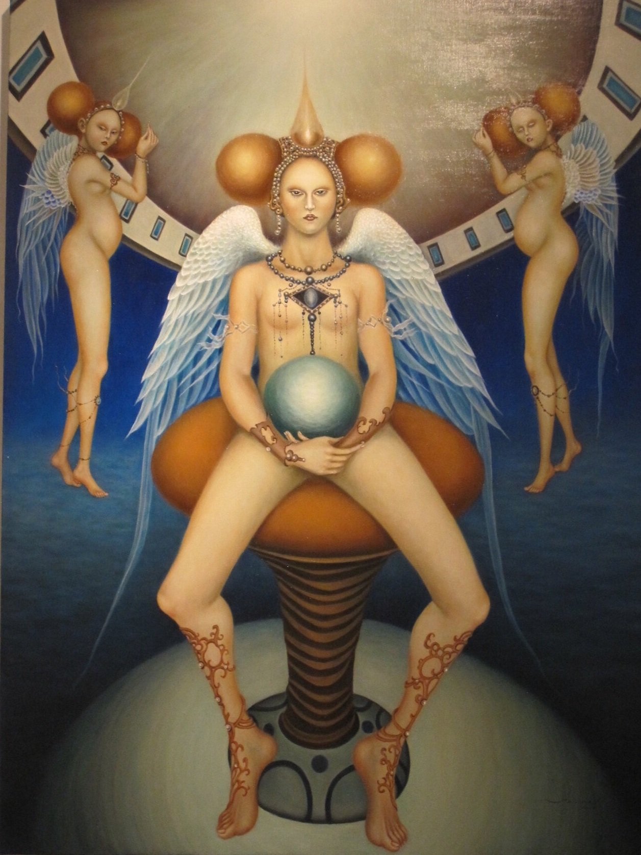 Protect Life Embrace Life いのちを抱きしめる
Oil on canvas
130 cm x 90 cm
2016