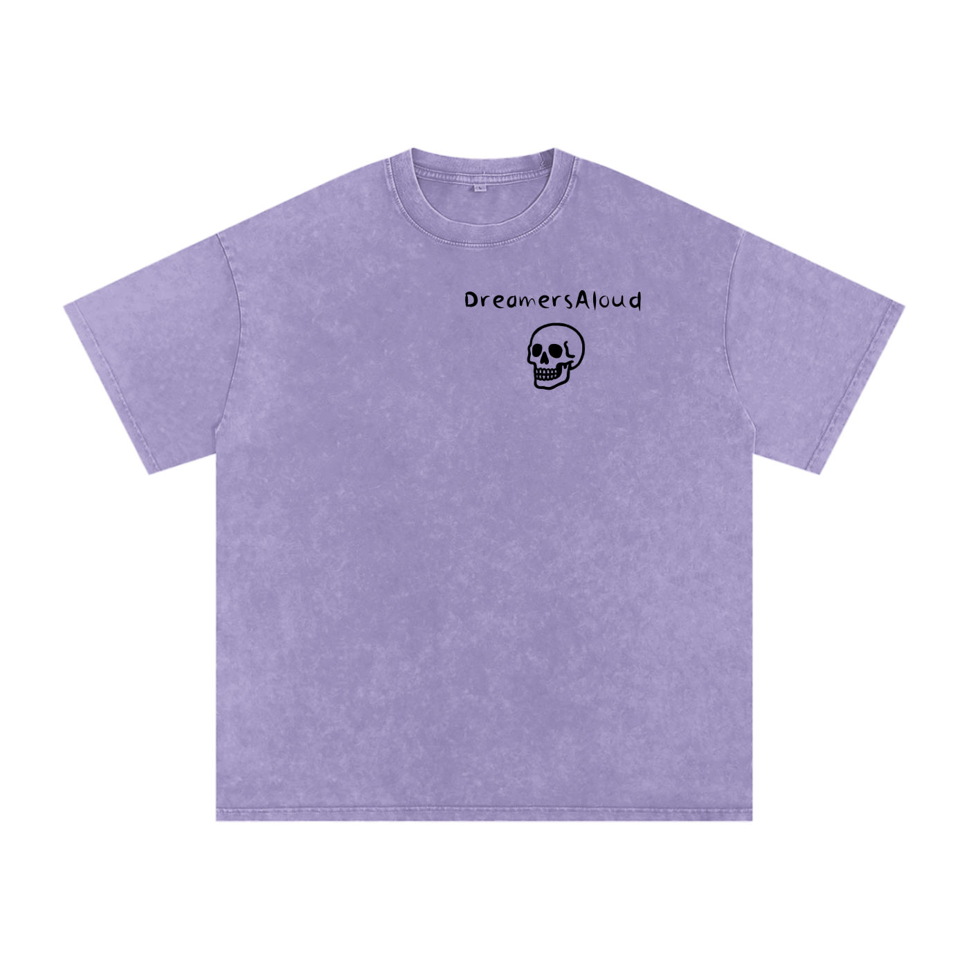 Tattoo Flash Snow Washed Oversized Cotton T-Shirt