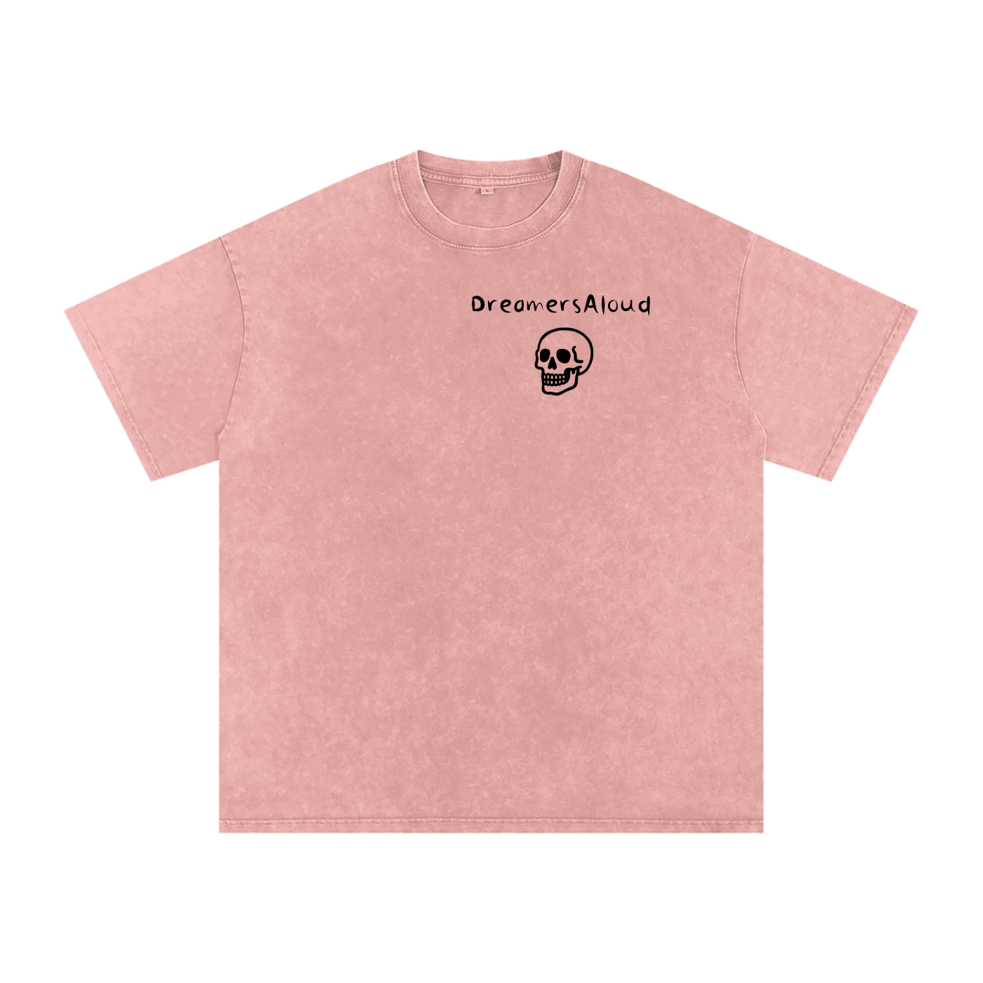 Tattoo Flash Snow Washed Oversized Cotton T-Shirt