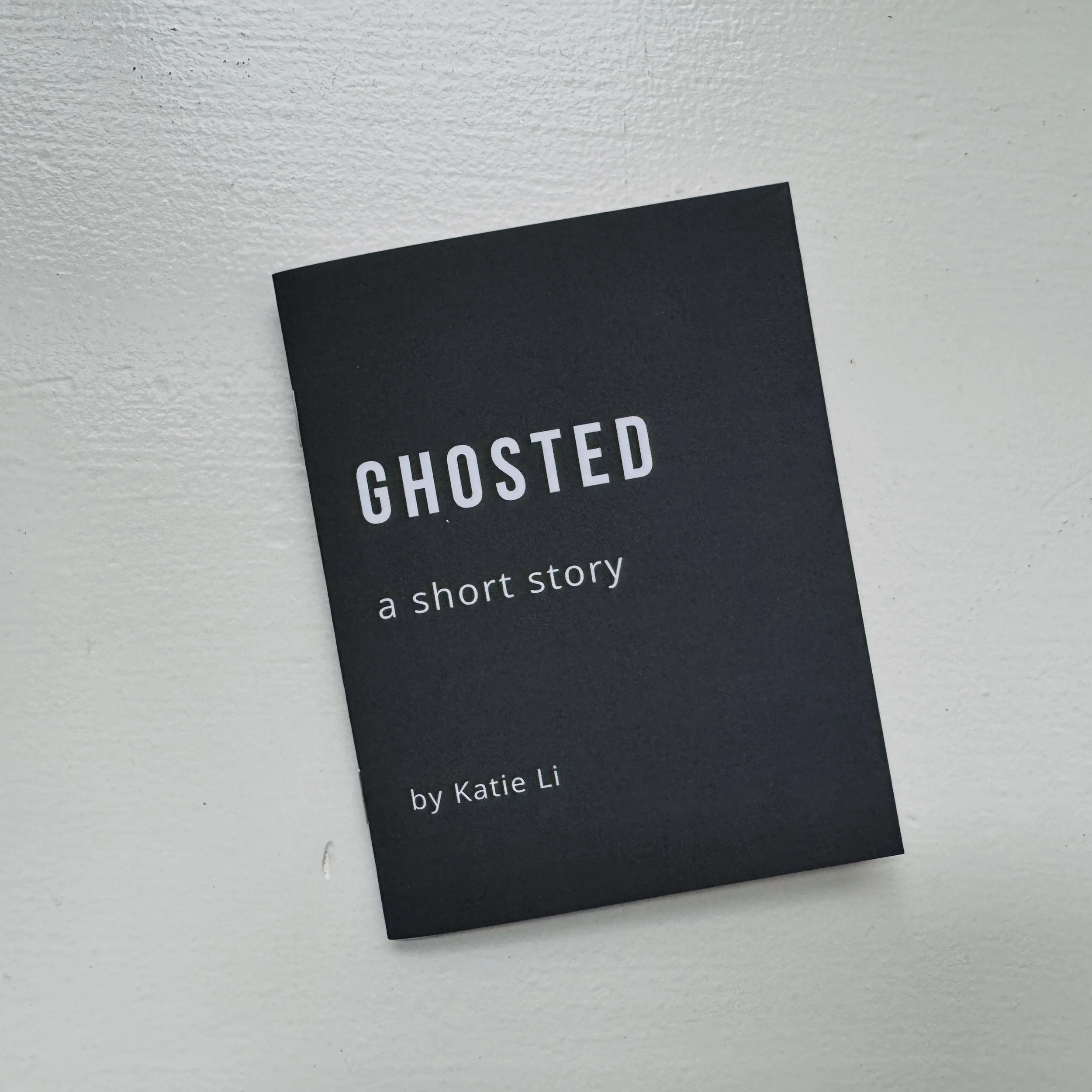 Ghosted mini book