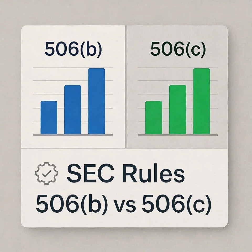 Rule 506(b) vs. 506(c): Choosing the Optimal Path for Your Private Capital Raise