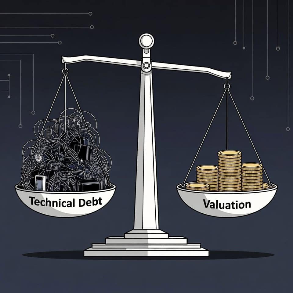 How Tech Debt Impacts Startup Valuations