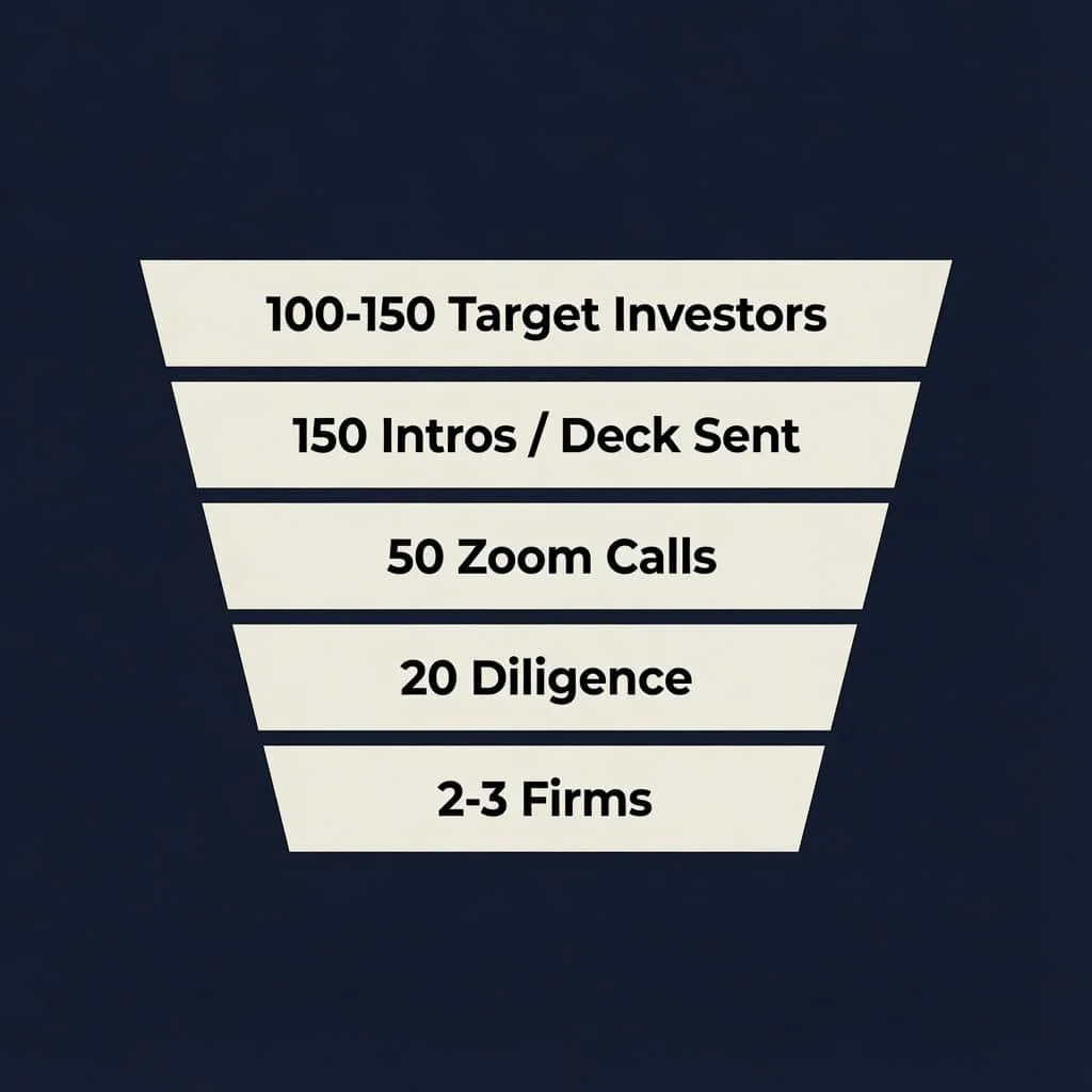 Fundraising as Enterprise Sales: How to Build an Investor Funnel That Drives Urgency
