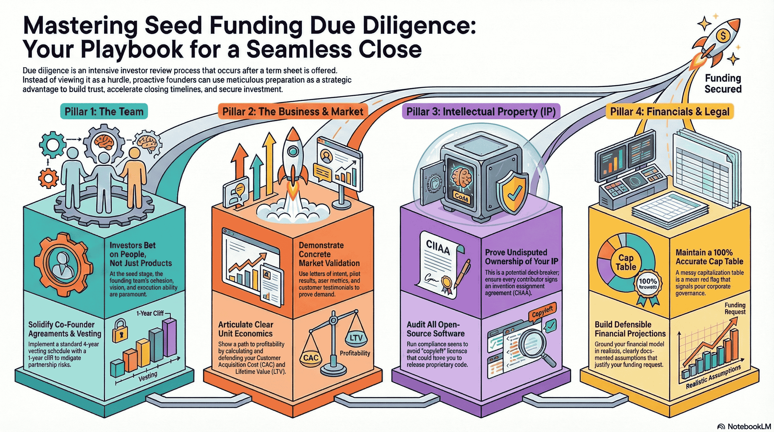 Infographic - Mastering Seed Funding Due Diligence