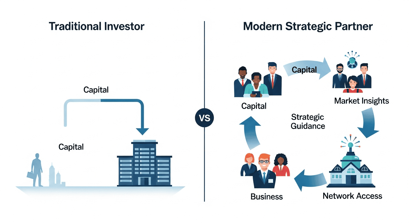 The investor relationship has evolved from a simple capital provider to a multi-faceted strategic partner