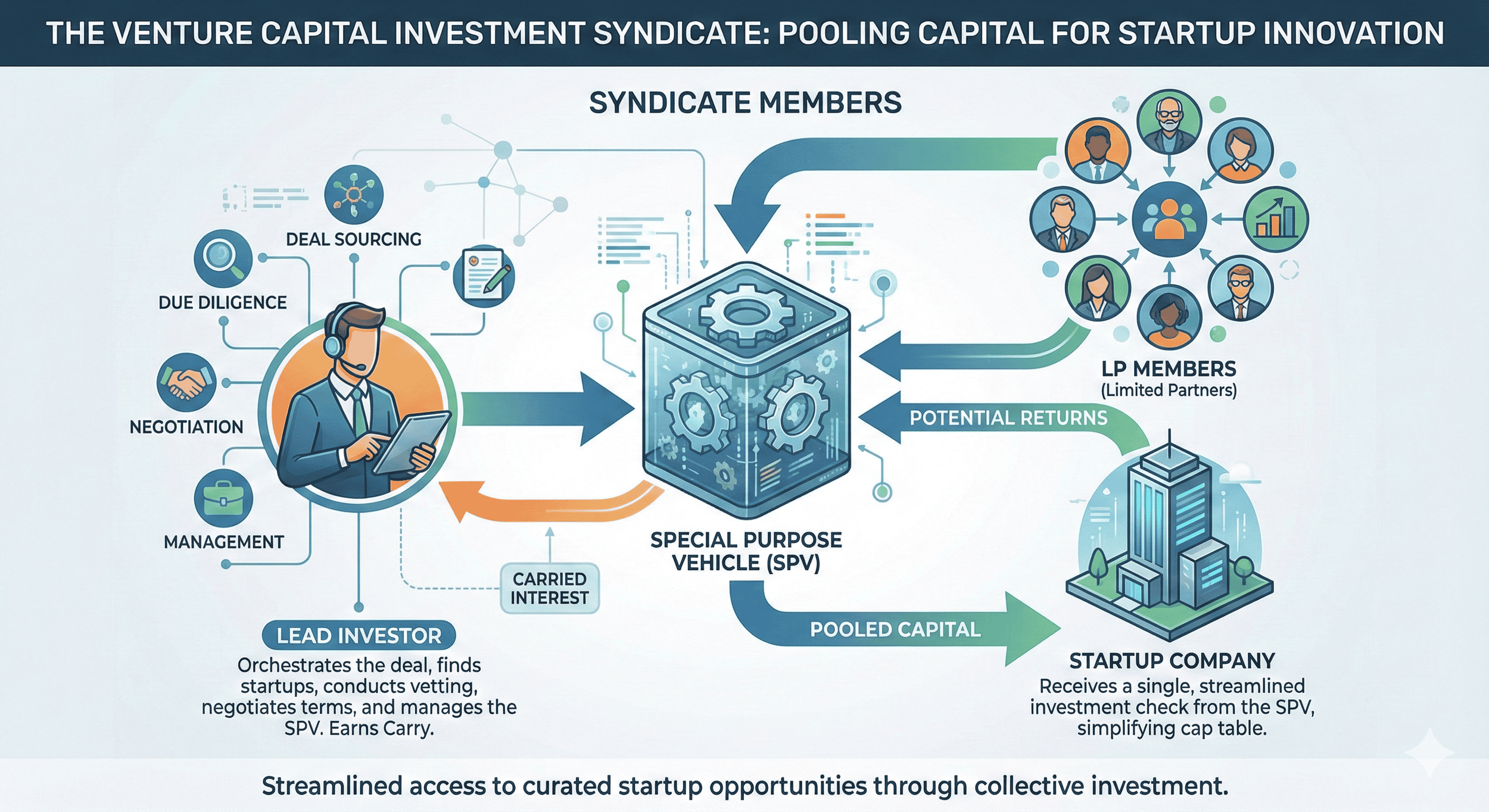 The Role of Lead Investors in Syndicates Infographic