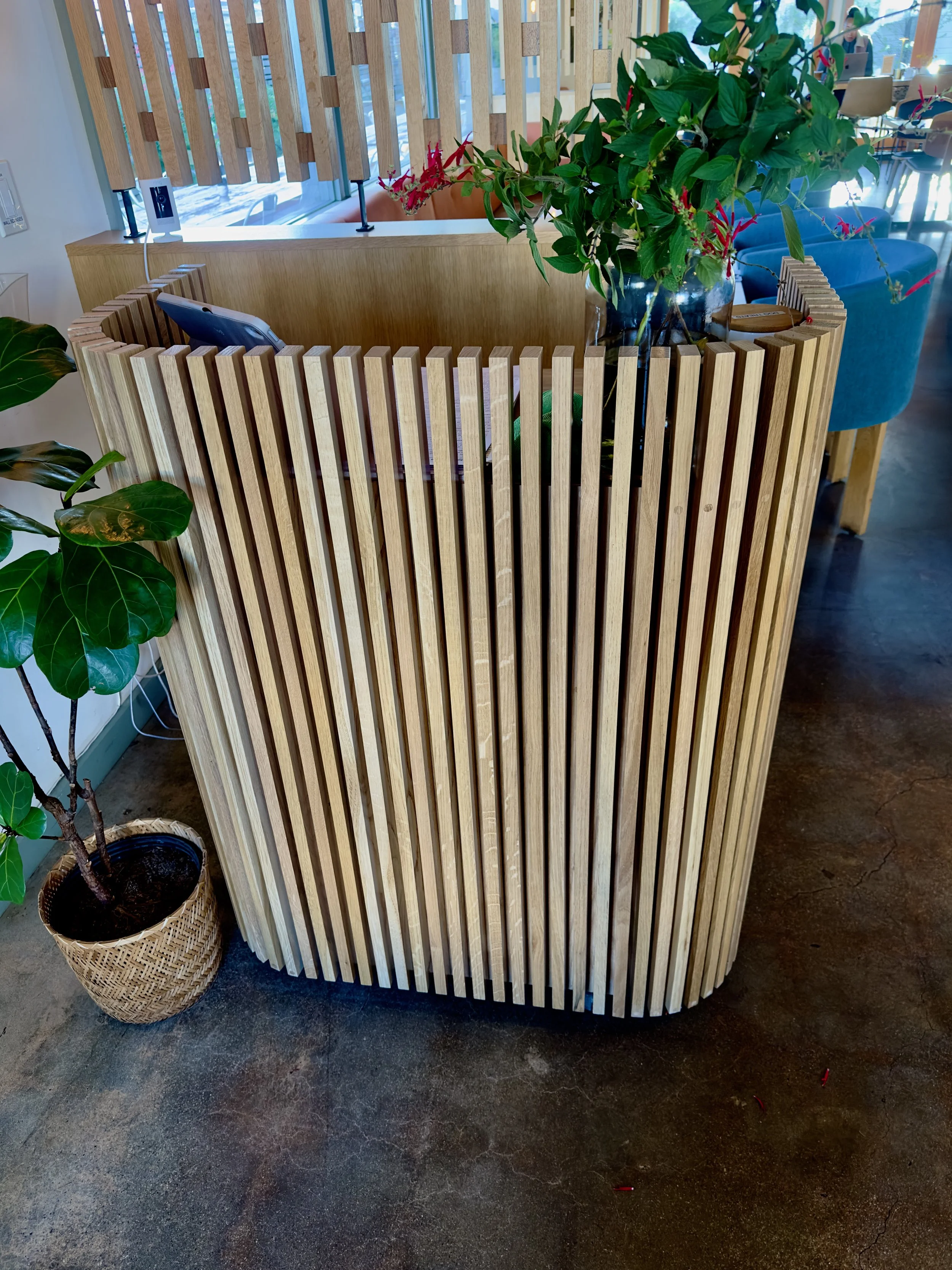 Fabricated Reception Desk 