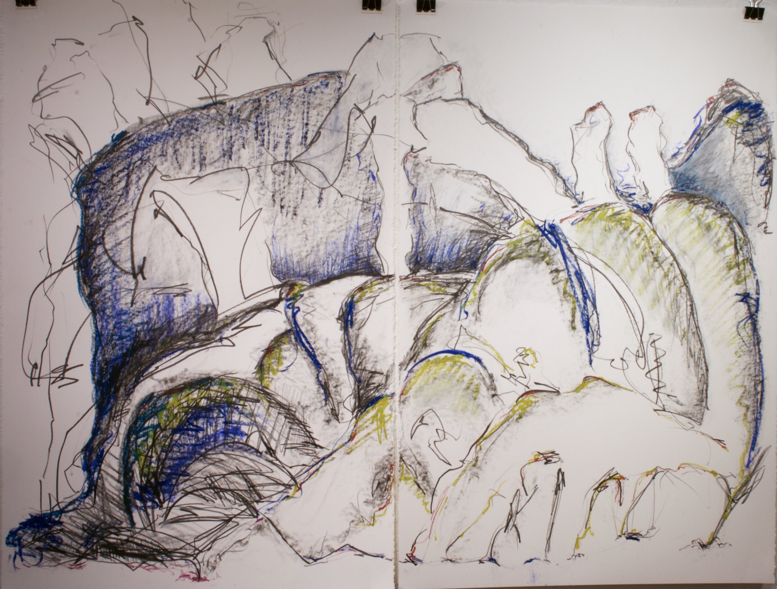 2018, Diptych