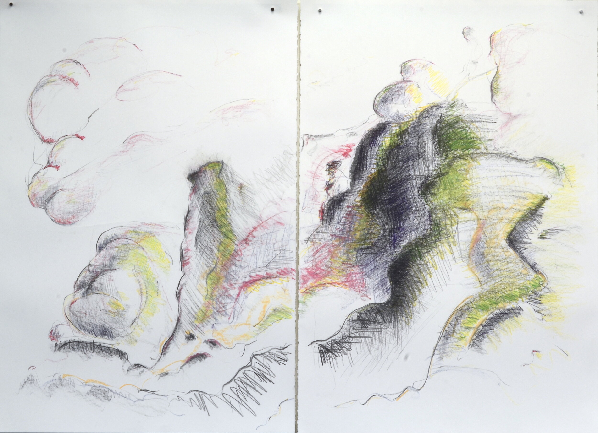 2019, Diptych