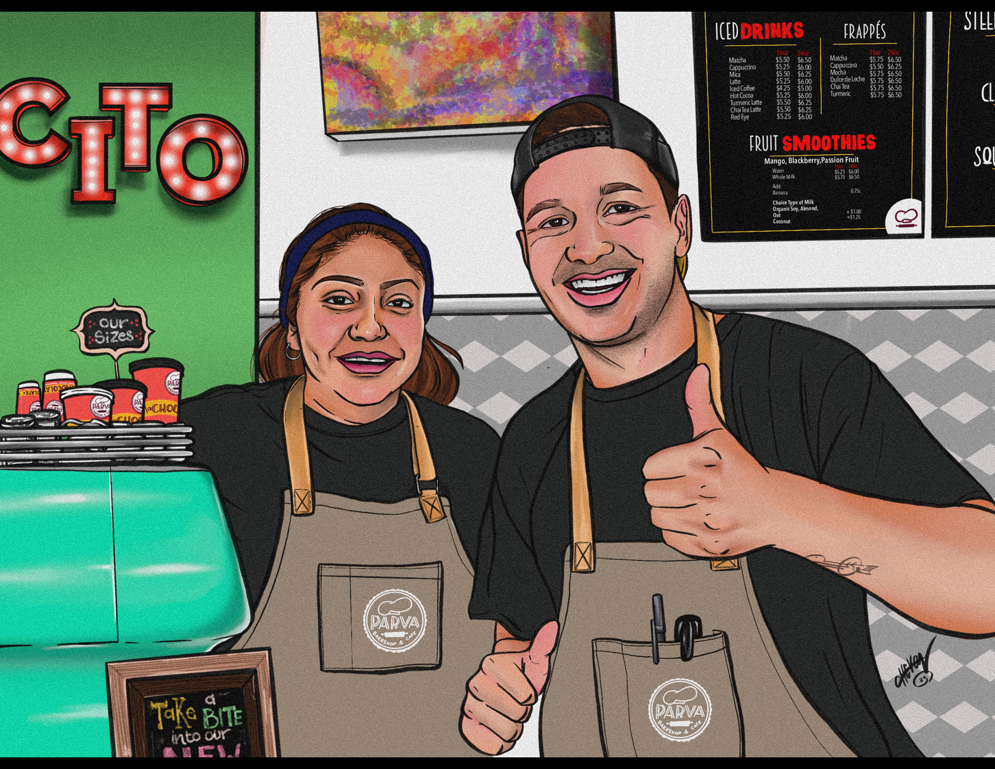 Commission for Parva Bakeshop and Cafe