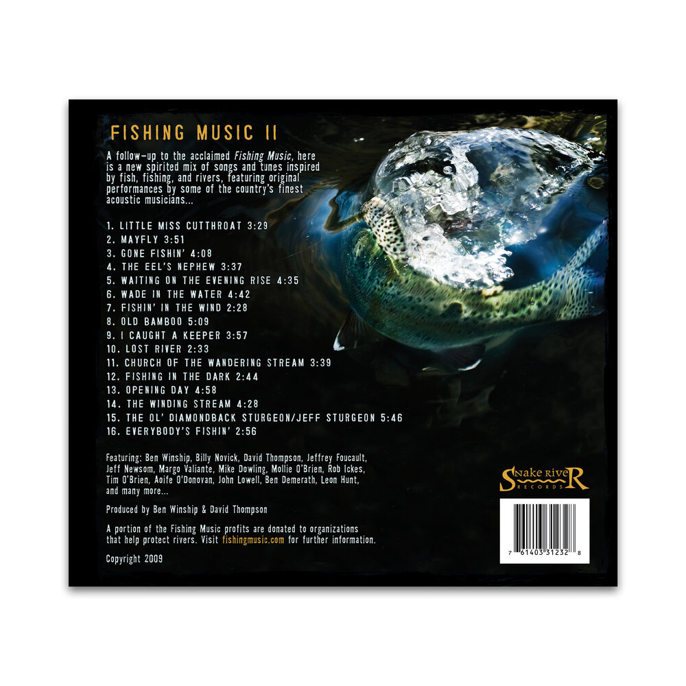 Fishing Music 2 - CD — WOODY OVERTONES MUSIC
