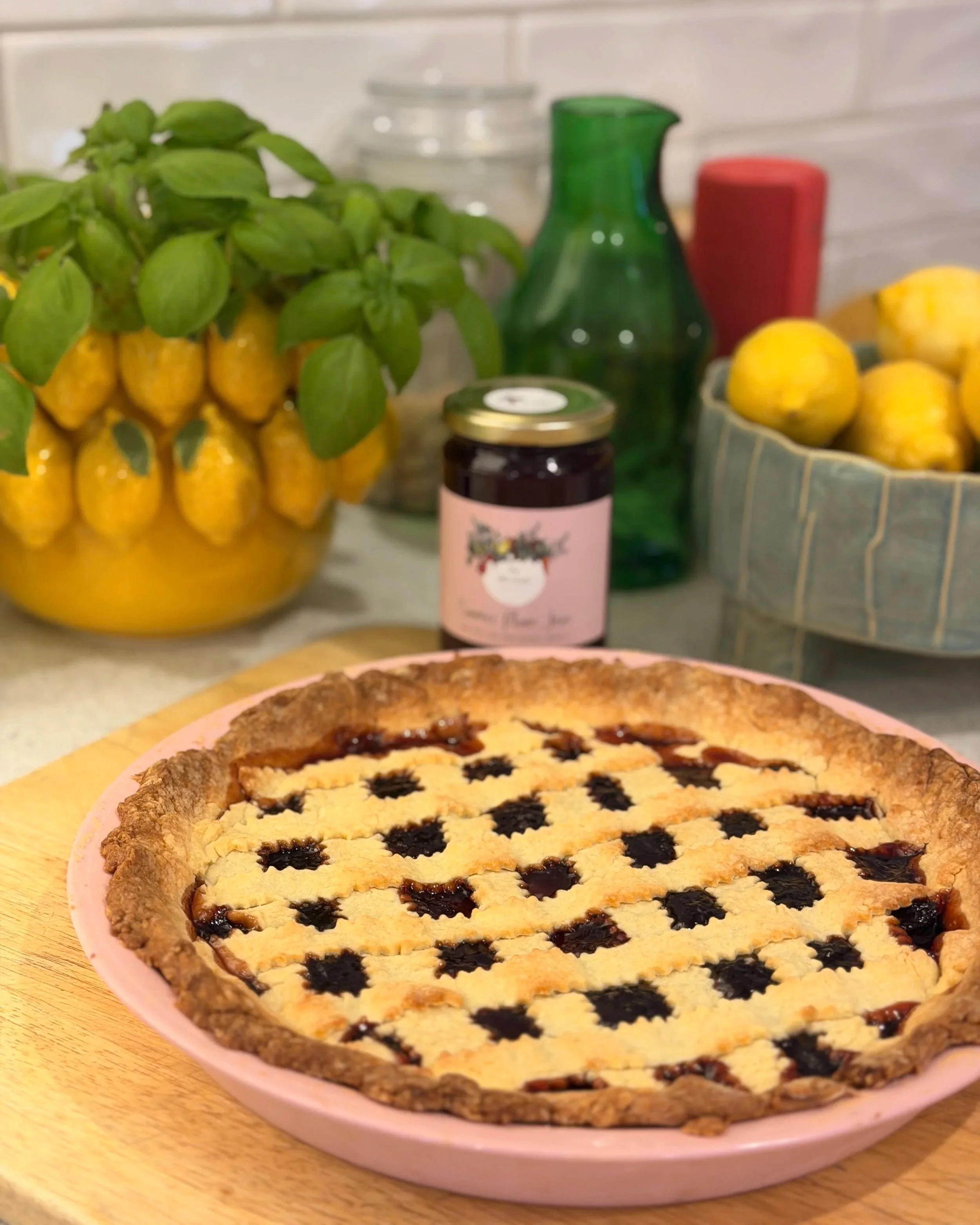 Plum Crostata
