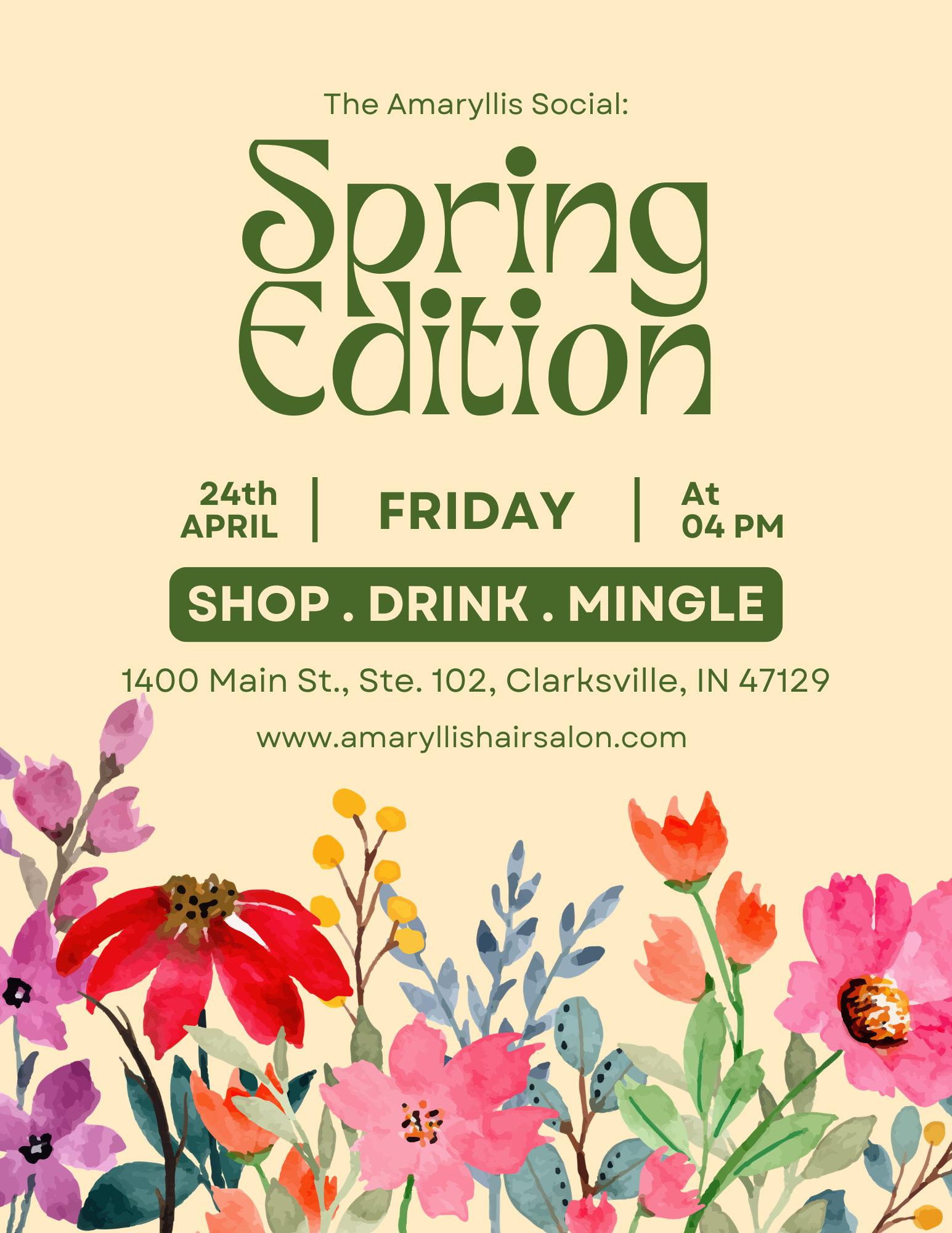 The Amaryllis Social: Spring Edition