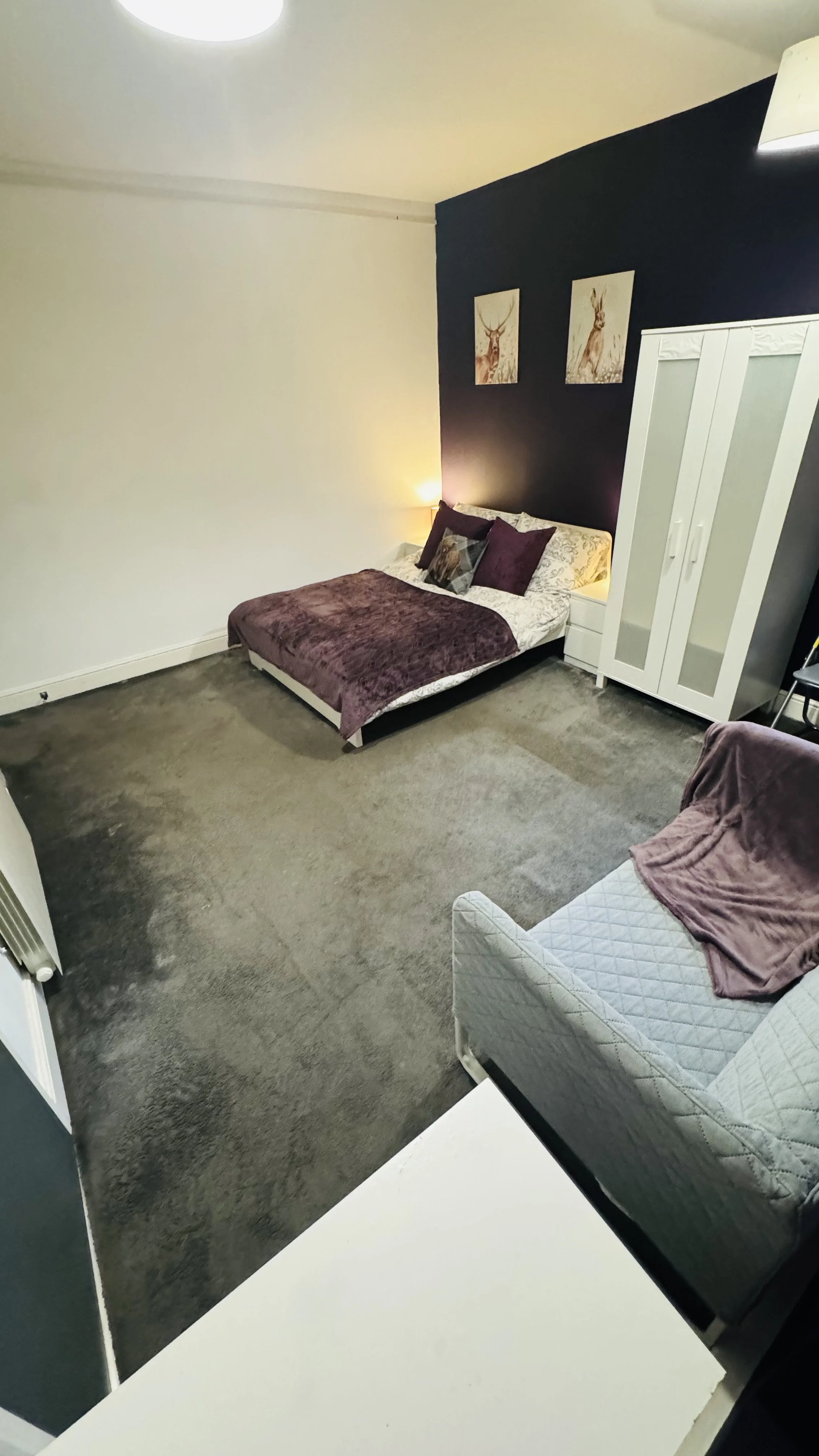 BEDROOM 1 - LARGE DOUBLE FOR SINGLE OCCUPANCY