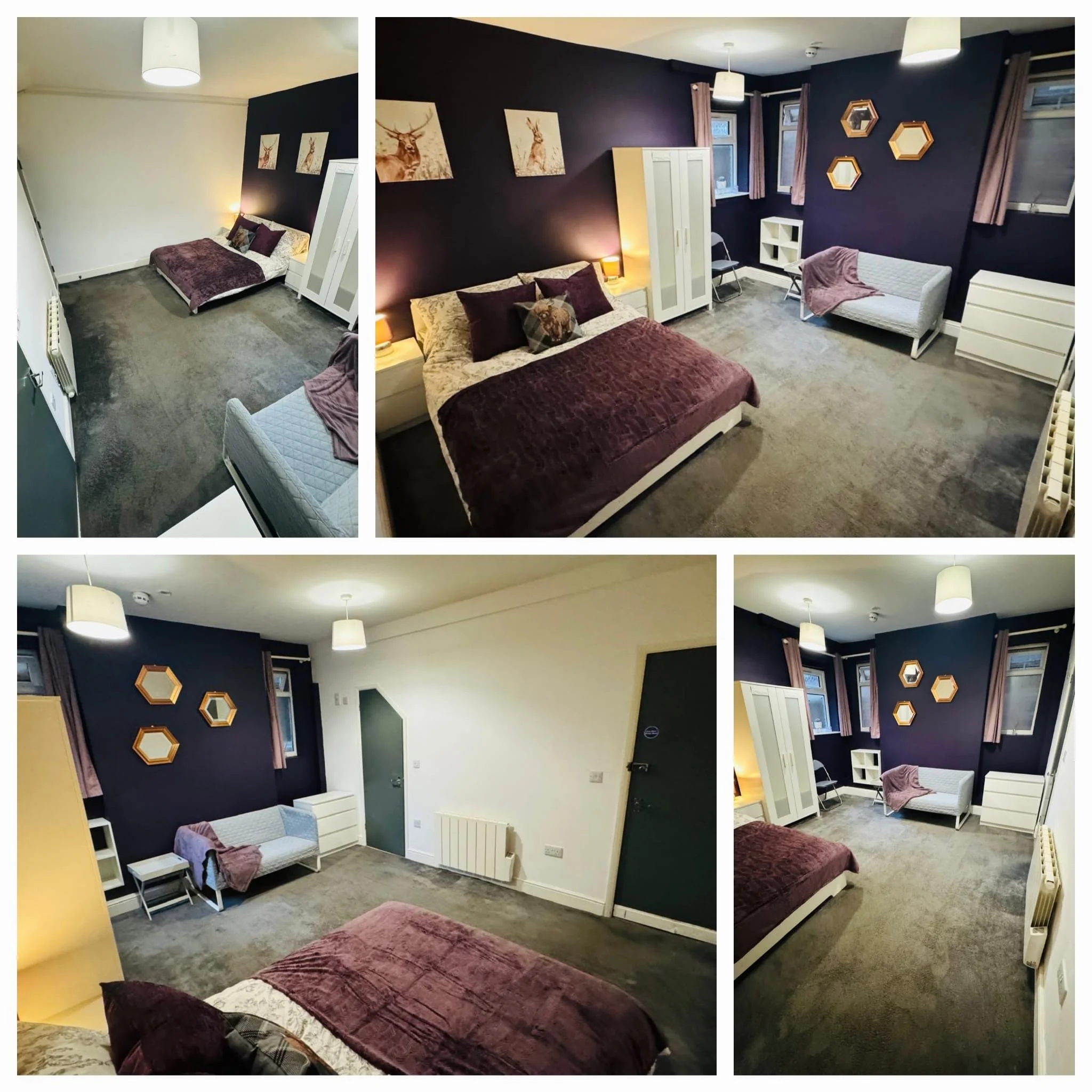 ROOM 1 - GROUND FLOOR DOUBLE ENSUITE - Single Occupancy Only Due to HMO Licence 