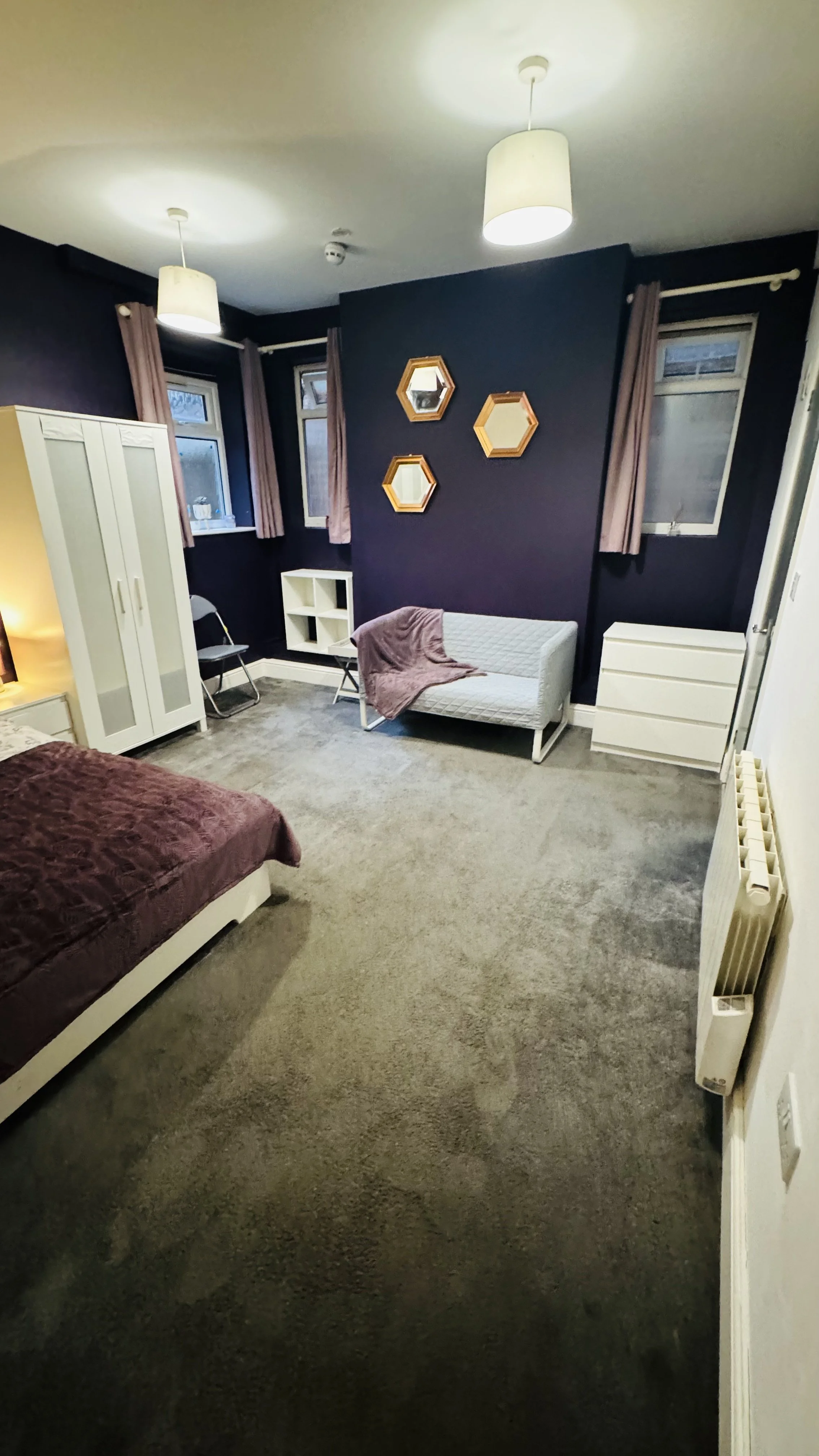 BEDROOM 1 - LARGE DOUBLE FOR SINGLE OCCUPANCY