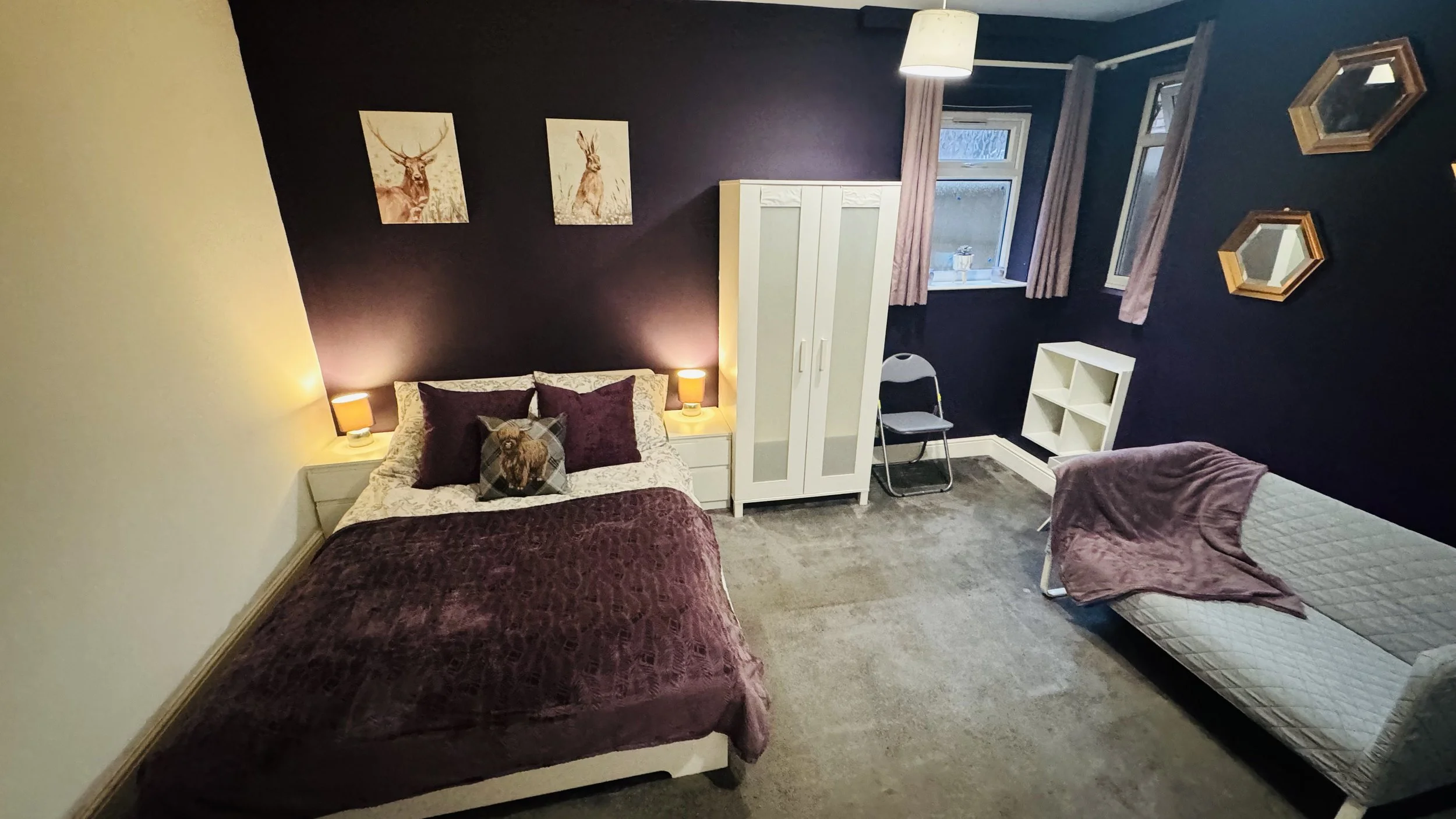 BEDROOM 1 - LARGE DOUBLE FOR SINGLE OCCUPANCY