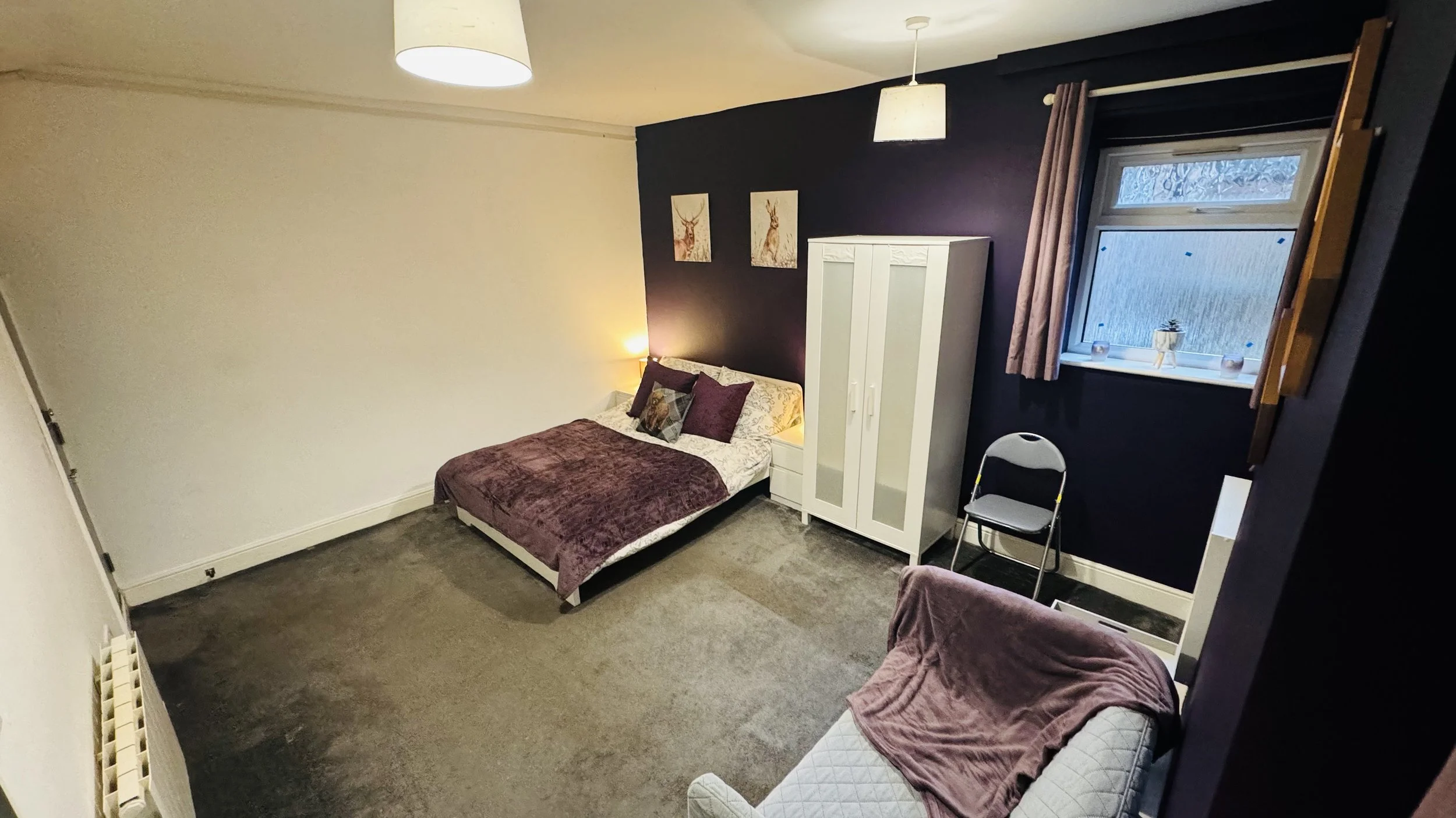 BEDROOM 1 - LARGE DOUBLE FOR SINGLE OCCUPANCY