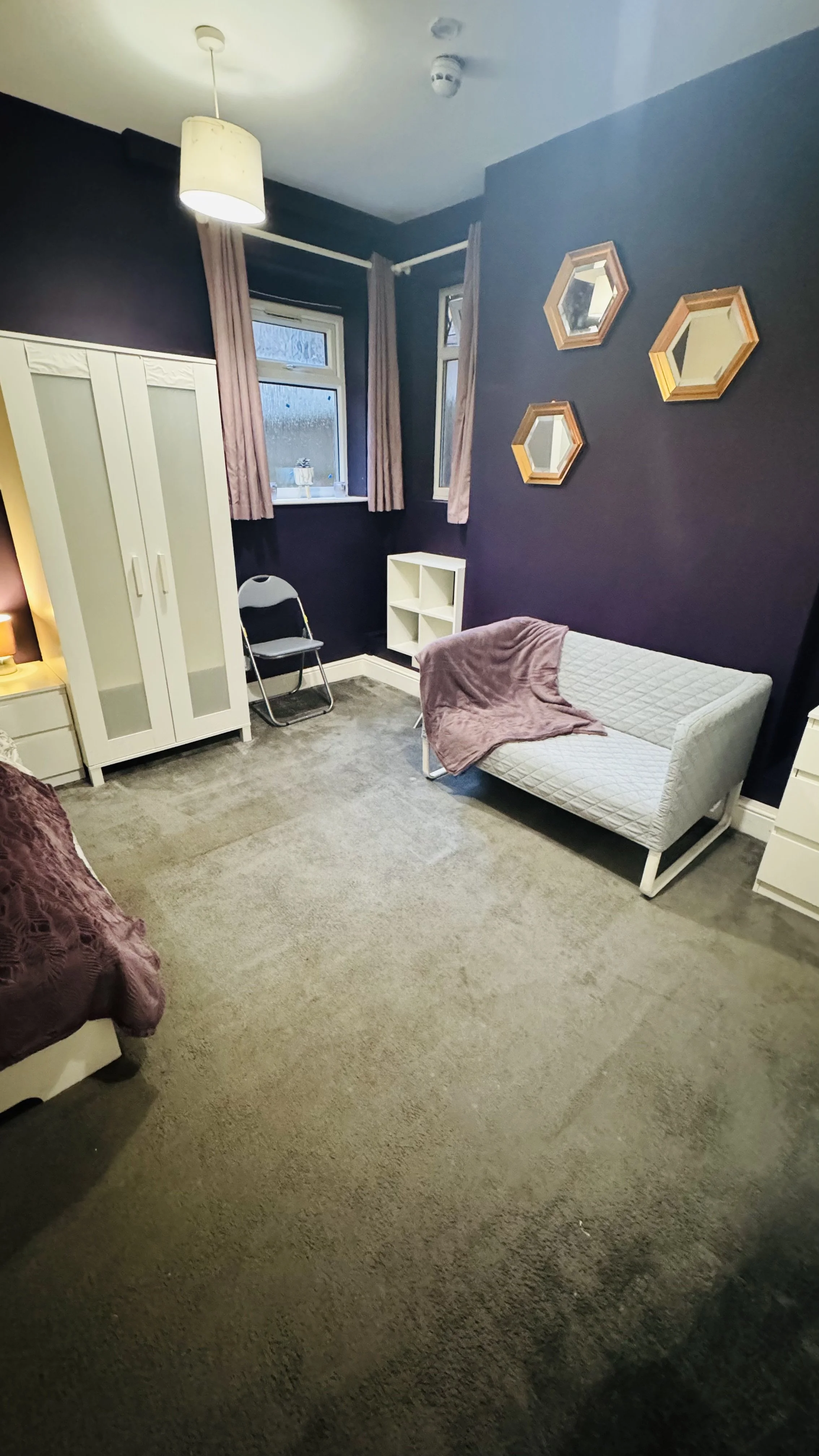 BEDROOM 1 - LARGE DOUBLE FOR SINGLE OCCUPANCY