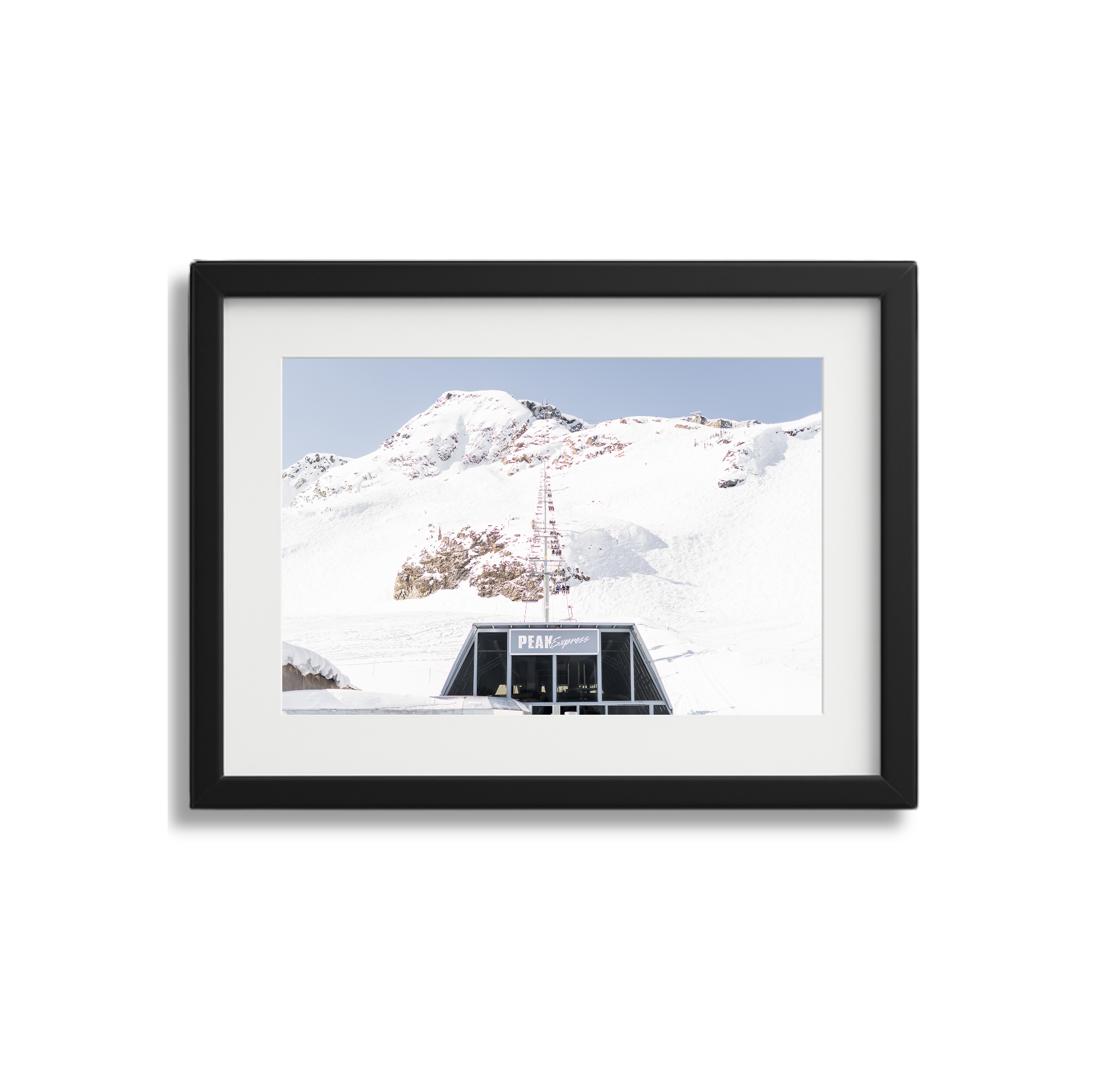 The Good Times Express — Whistler Peak Chair Fine Art Print by Lindsey Cantwell