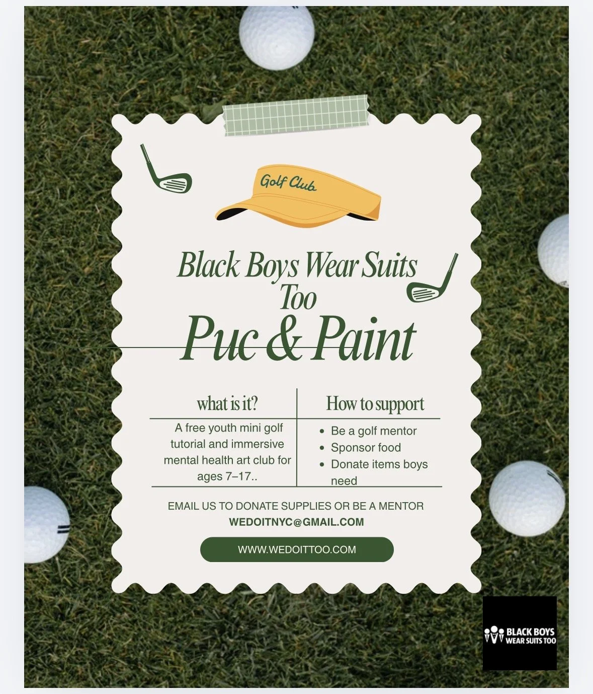 We do it too golf club