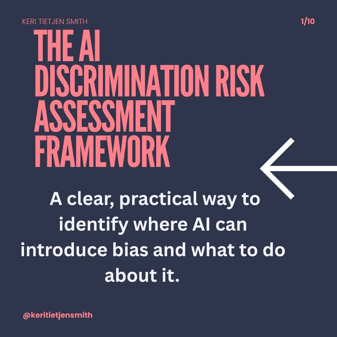 Want the full breakdown? 

Link in bio to read the article and learn why AI ethics audits are becoming non-negotiable.

&quot;When the ATS became the Defendant&quot;