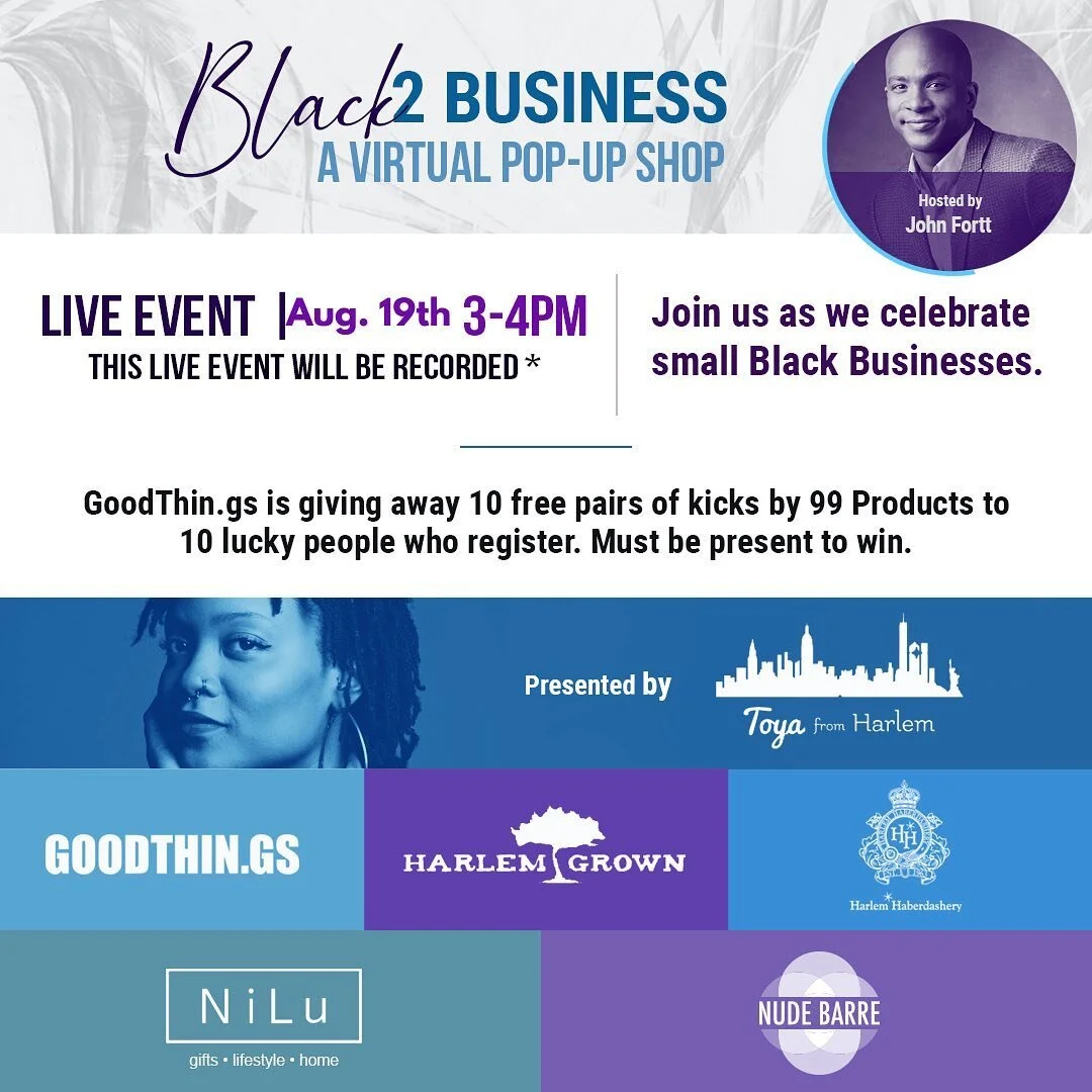 Ya girl is doing her 1st live event TODAY amplifying Black-owned Businesses. It&rsquo;s apart of The Black Employee Network&nbsp;@ben.nbcu&nbsp;at&nbsp;@nbcuniversal virtual pop-up shop called Black 2 Business! ⁣
✊🏽✊🏾✊🏿⁣
Event starts at 12PM PST/3