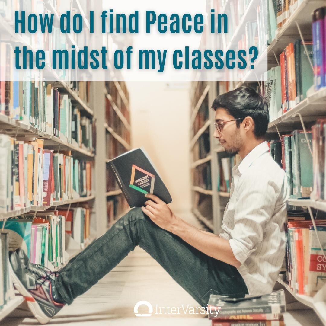 In this crazy season, can we find peace?  With classes, homework, exams, and so much studying, what does it look like to replace stress with peace?⁠
⁠
We are a group of students who have entered into the death and resurrection of Jesus and are being 