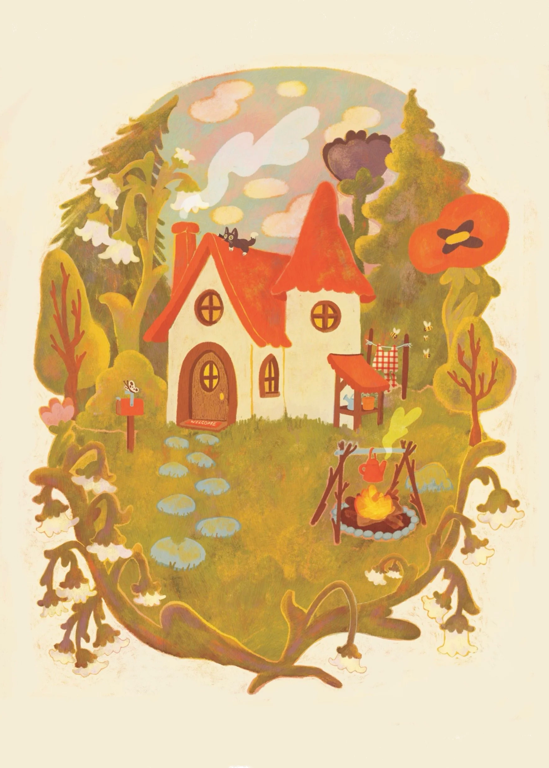 Trofflin's House Art Print